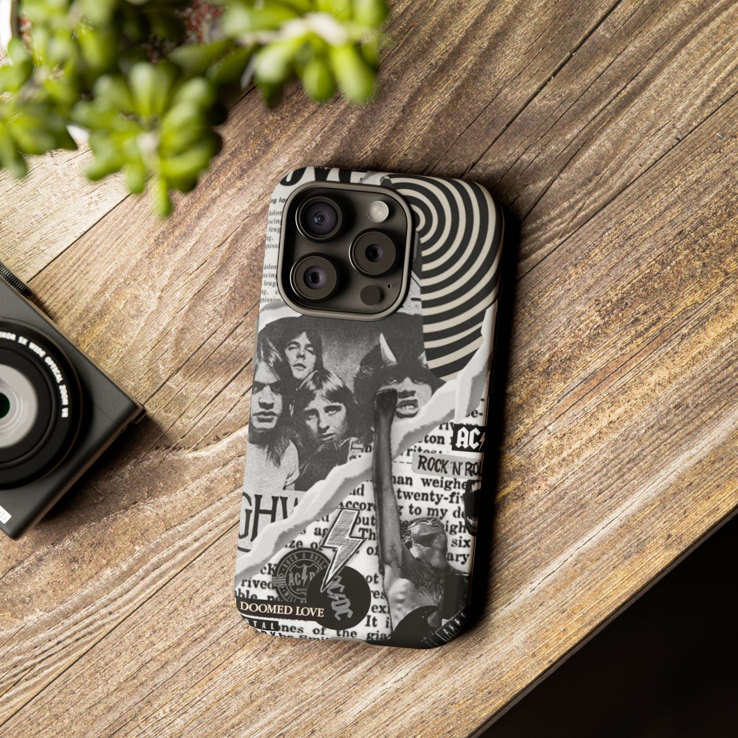 Rock Band Phone Case | Tough Cases, AC/DC Design, Music Lover Gift, Unique Phone Accessory, Birthday Present