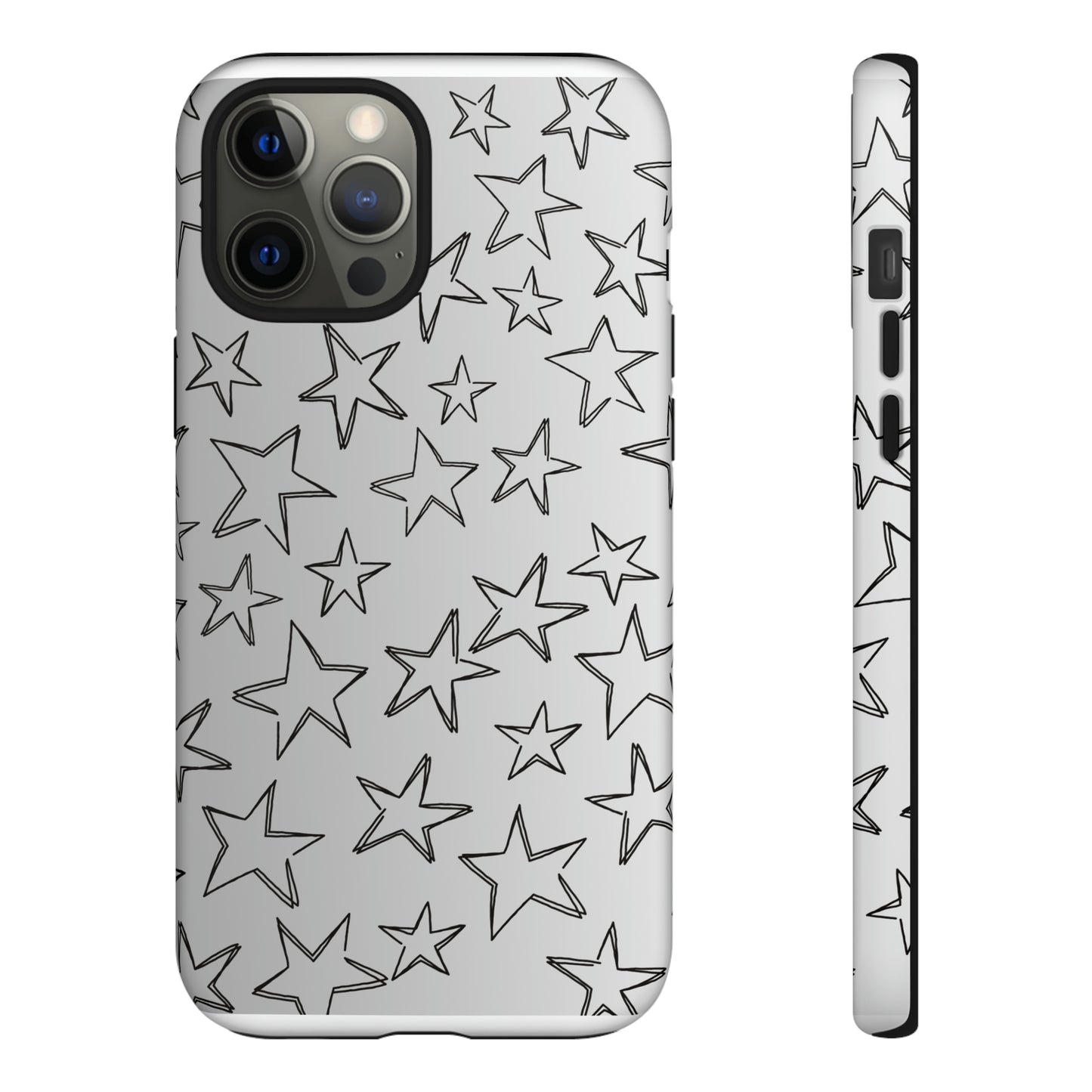 Black to White Fade Star Case