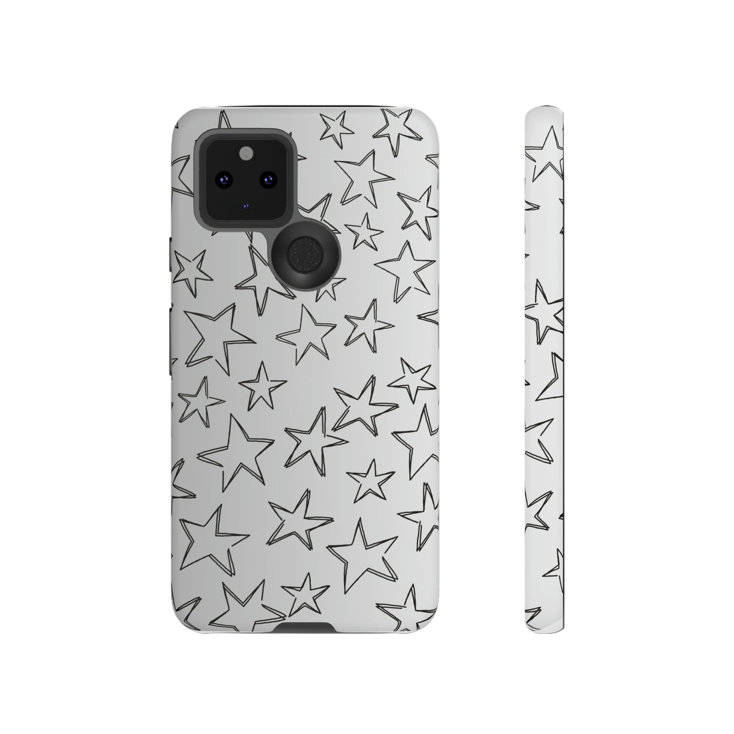 Black to White Fade Star Case