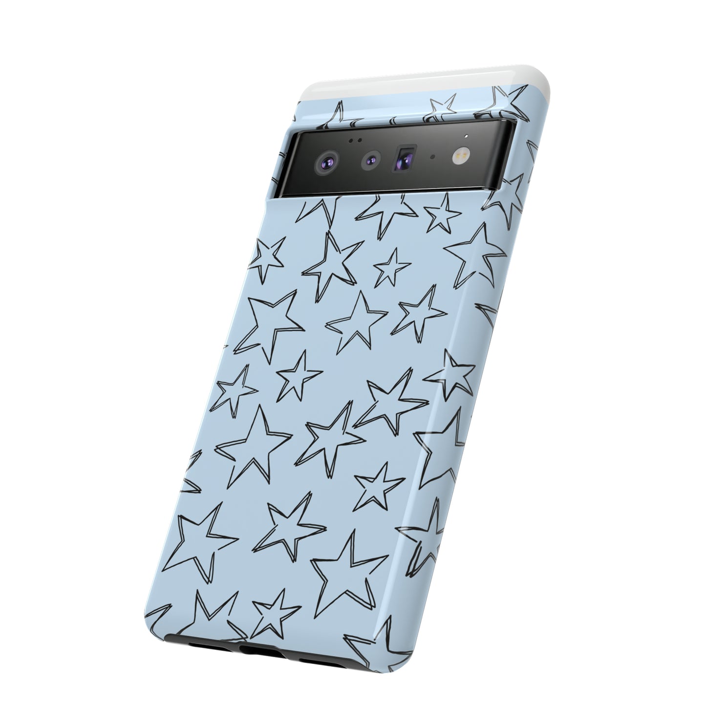 Light Blue Star Case