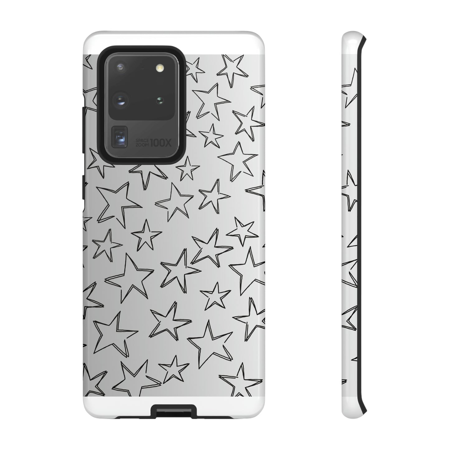 Black to White Fade Star Case