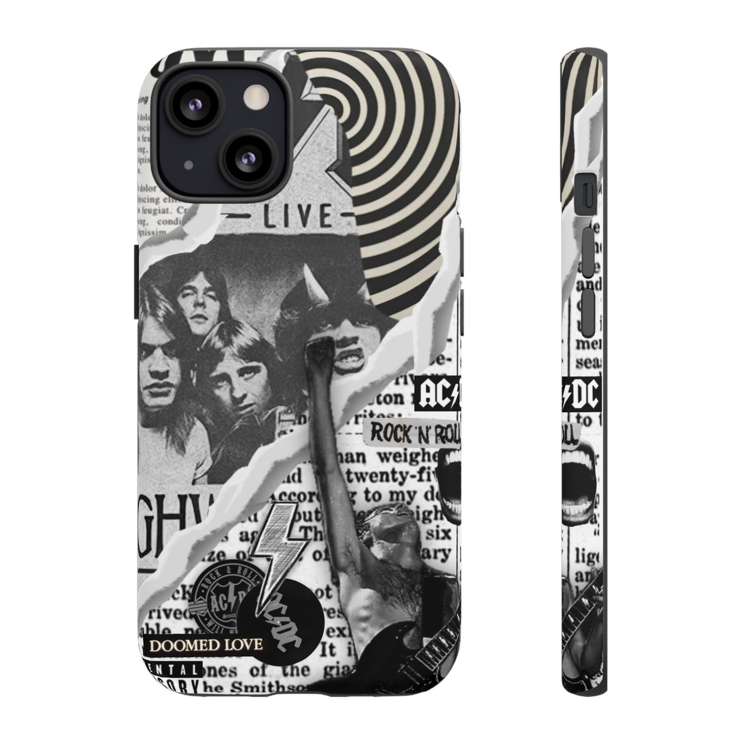 Rock Band Phone Case | Tough Cases, AC/DC Design, Music Lover Gift, Unique Phone Accessory, Birthday Present