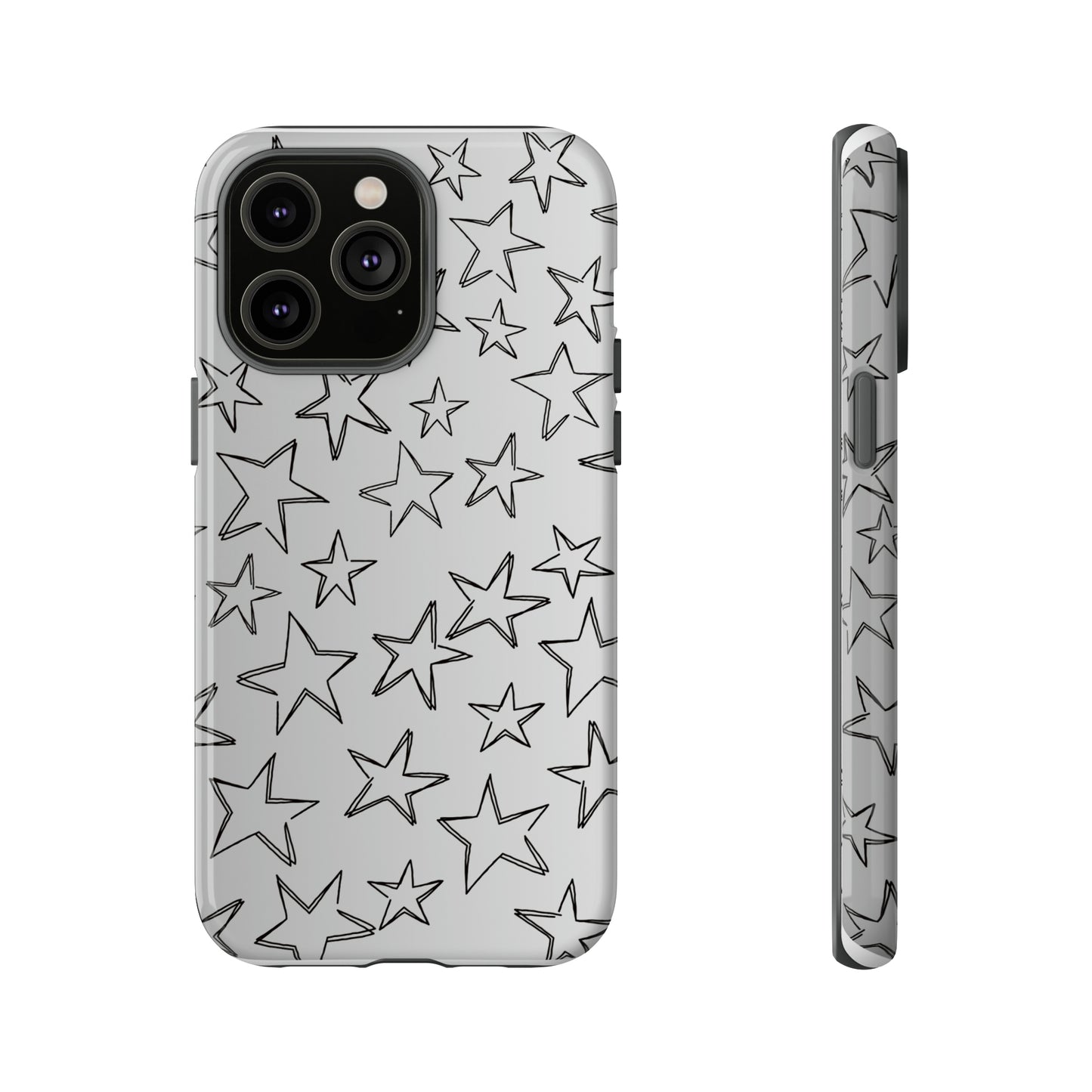 Black to White Fade Star Case