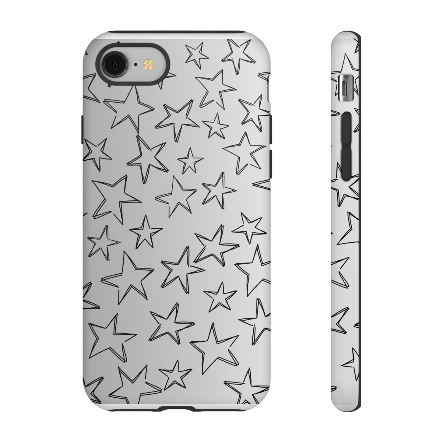Black to White Fade Star Case