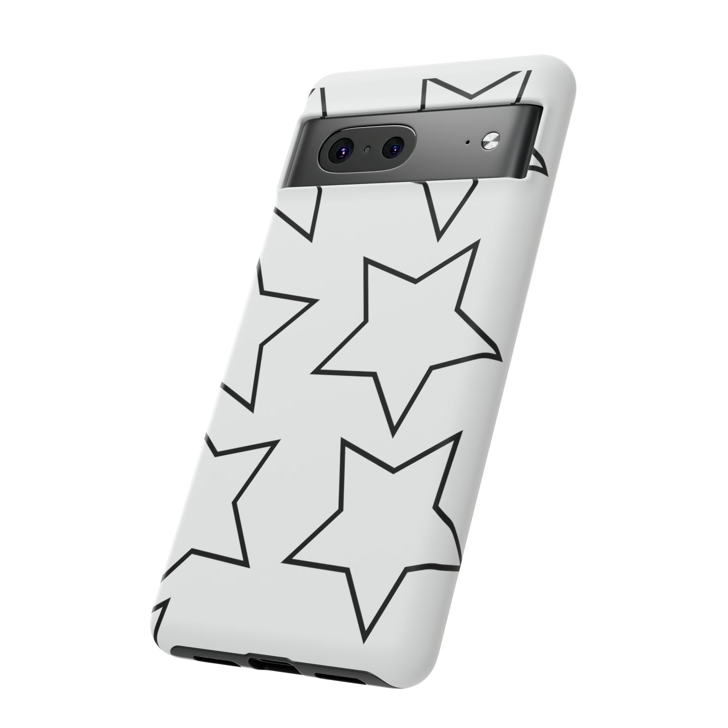 White Big Stars Case