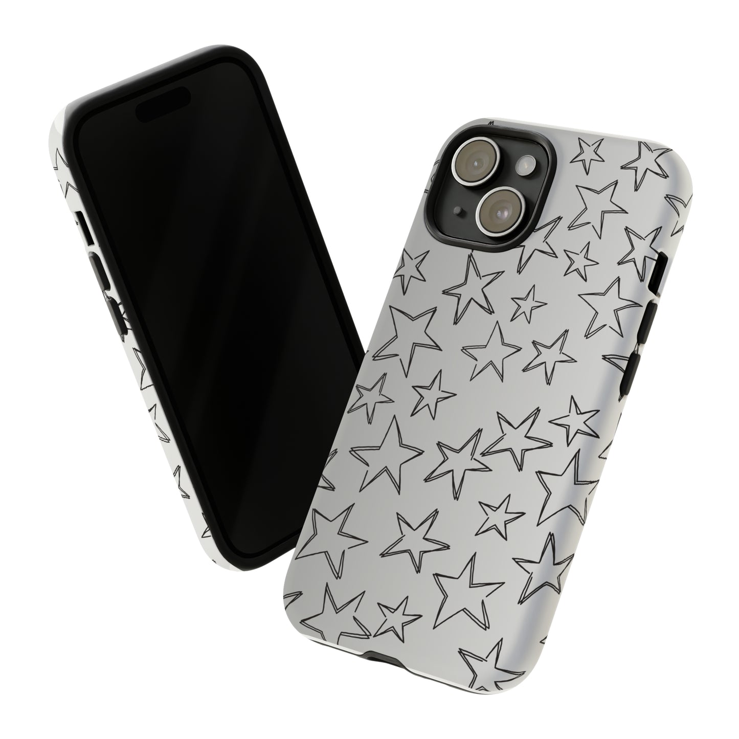 Black to White Fade Star Case