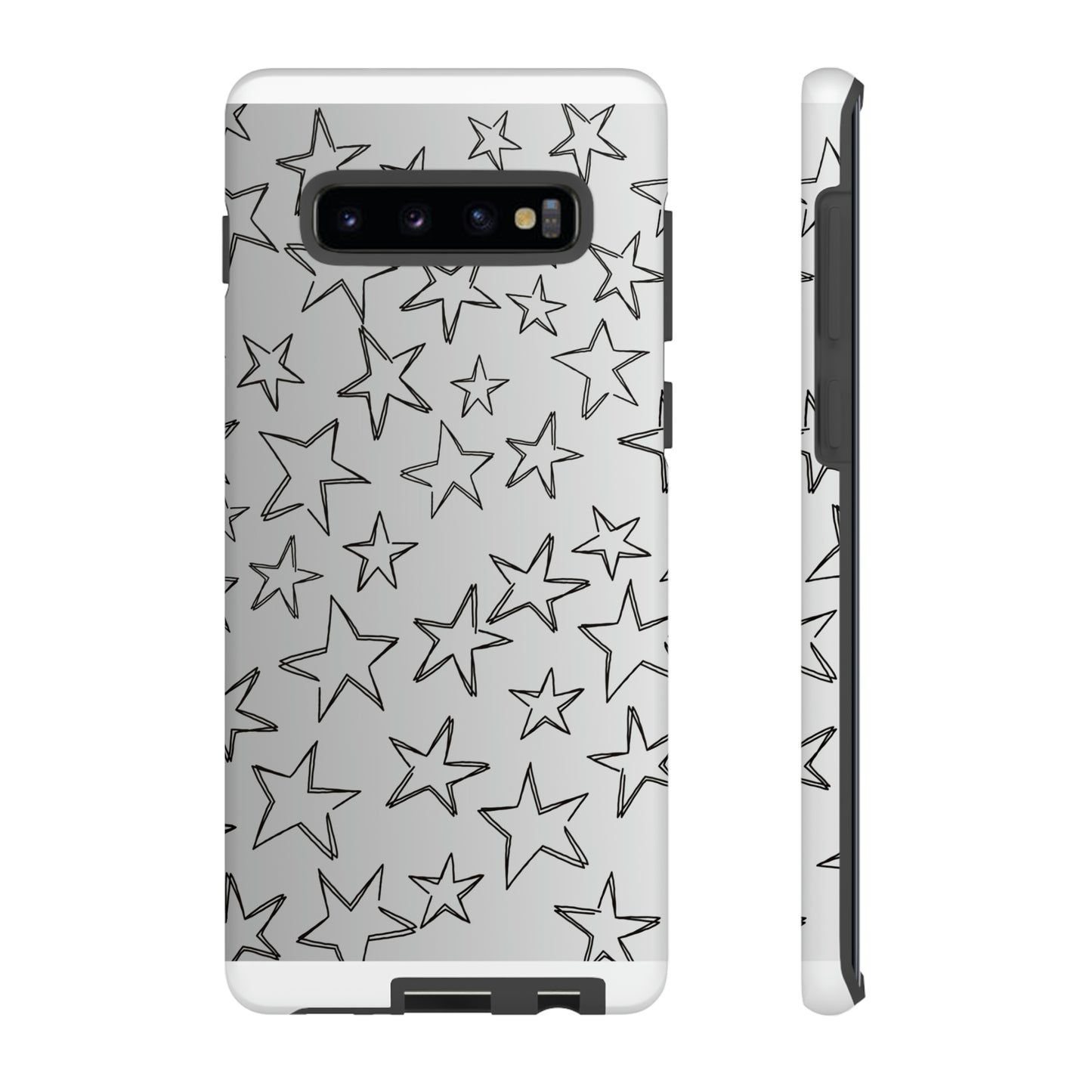Black to White Fade Star Case
