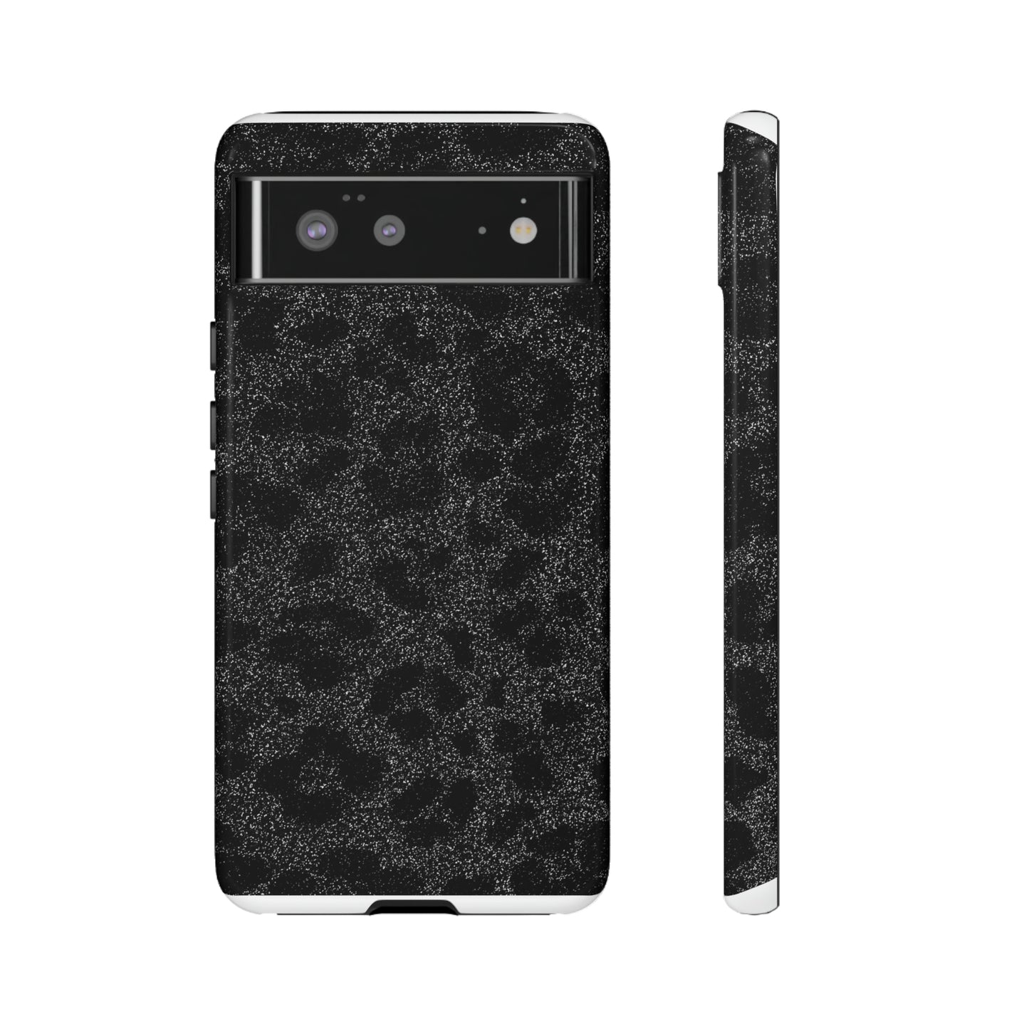 Black Leopard Print Case