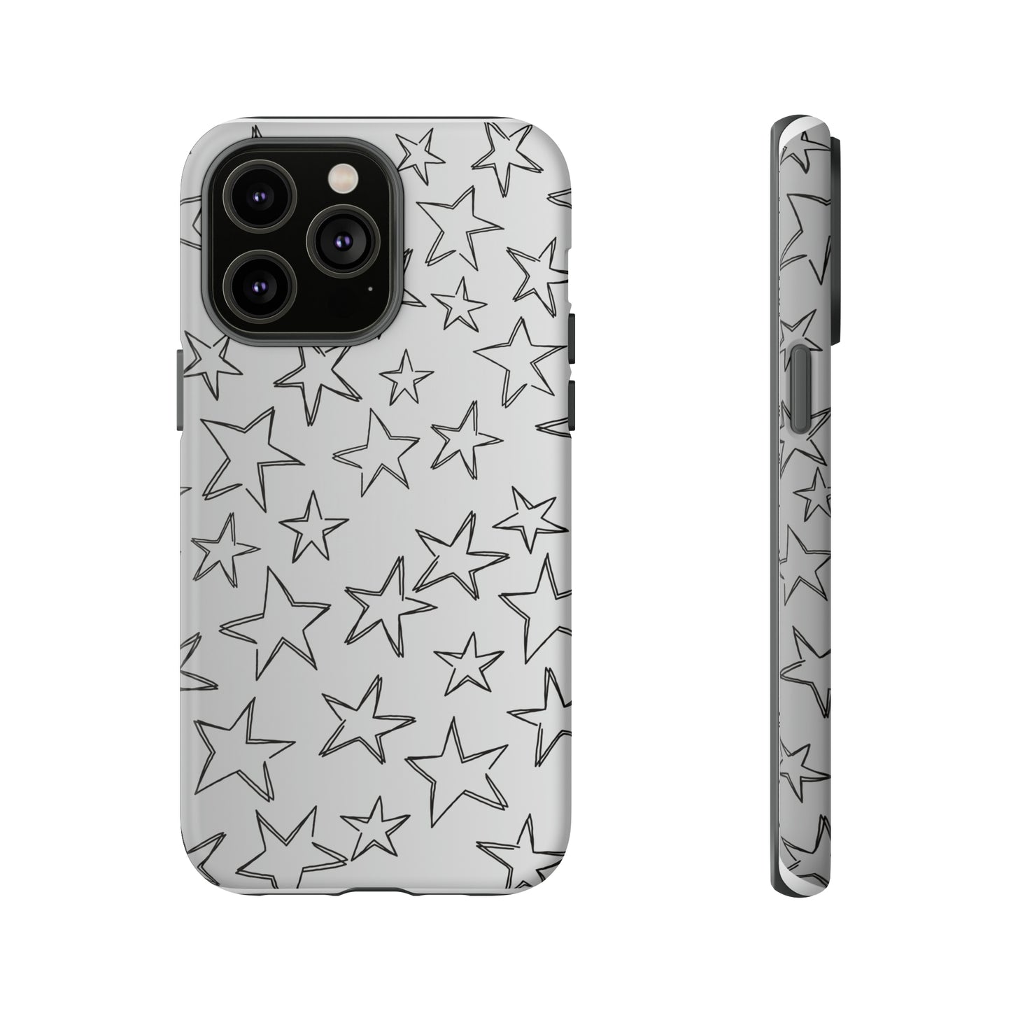 Black to White Fade Star Case