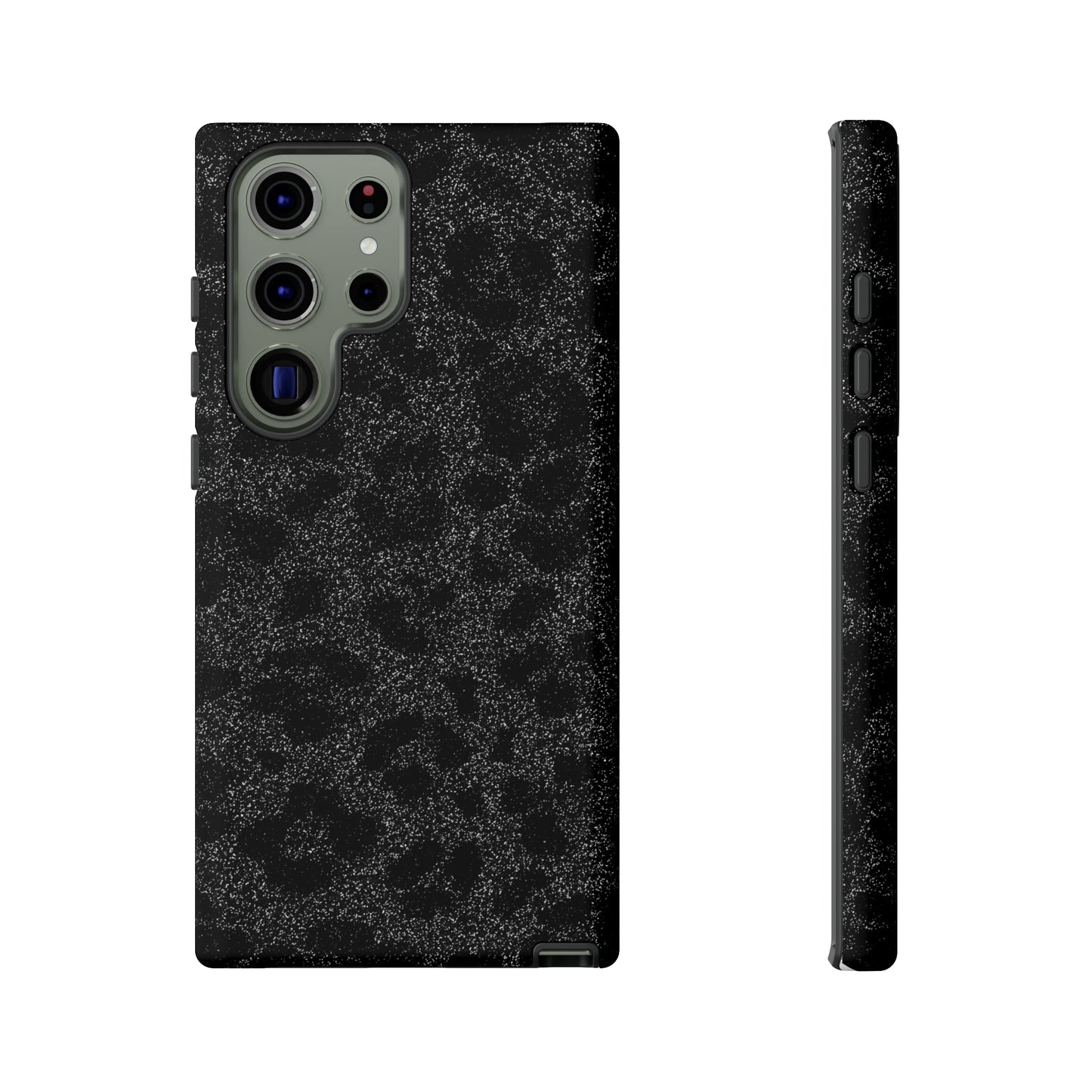 Black Leopard Print Case