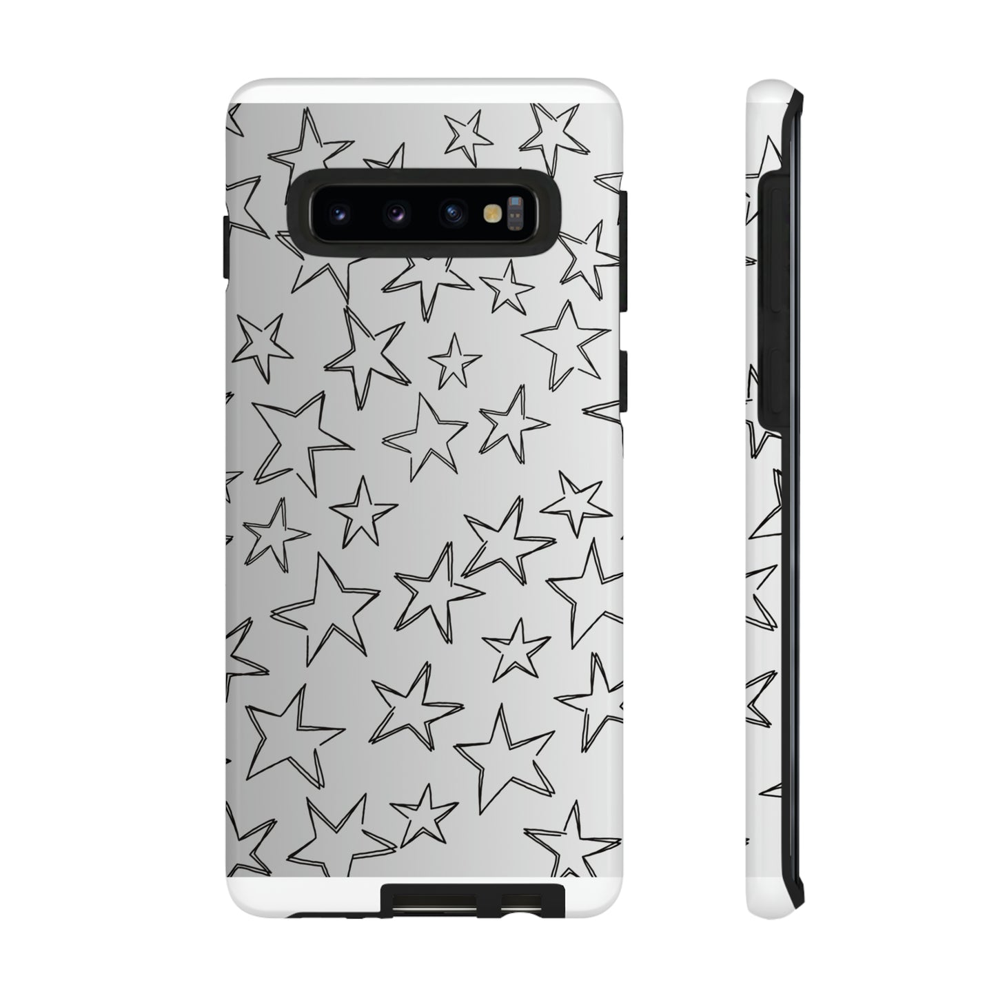 Black to White Fade Star Case