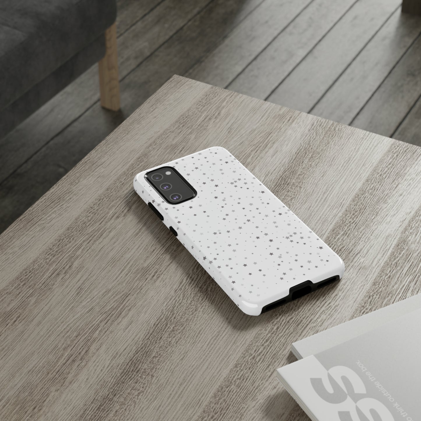 White Tiny Stars Case