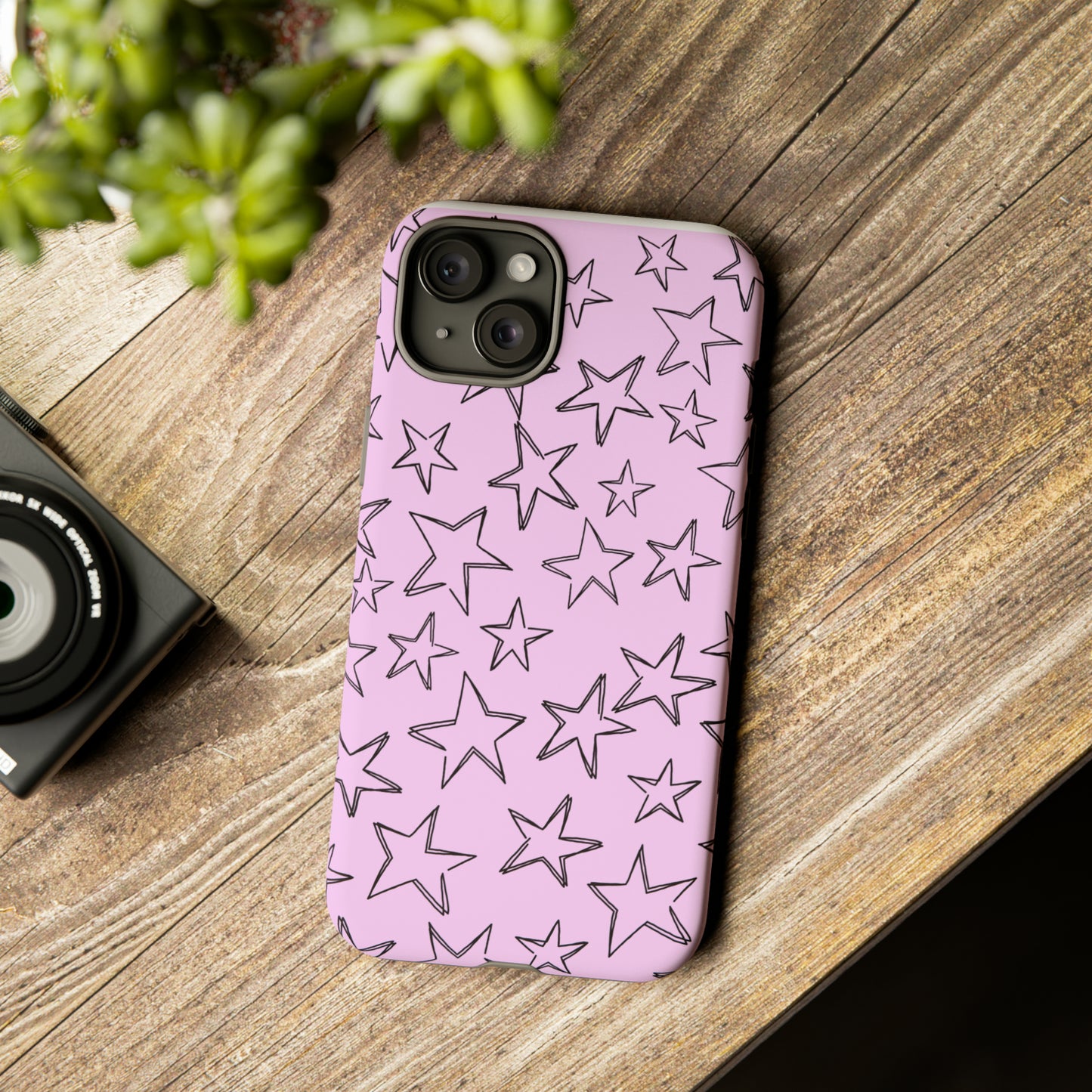 Pink/Purple Star Case