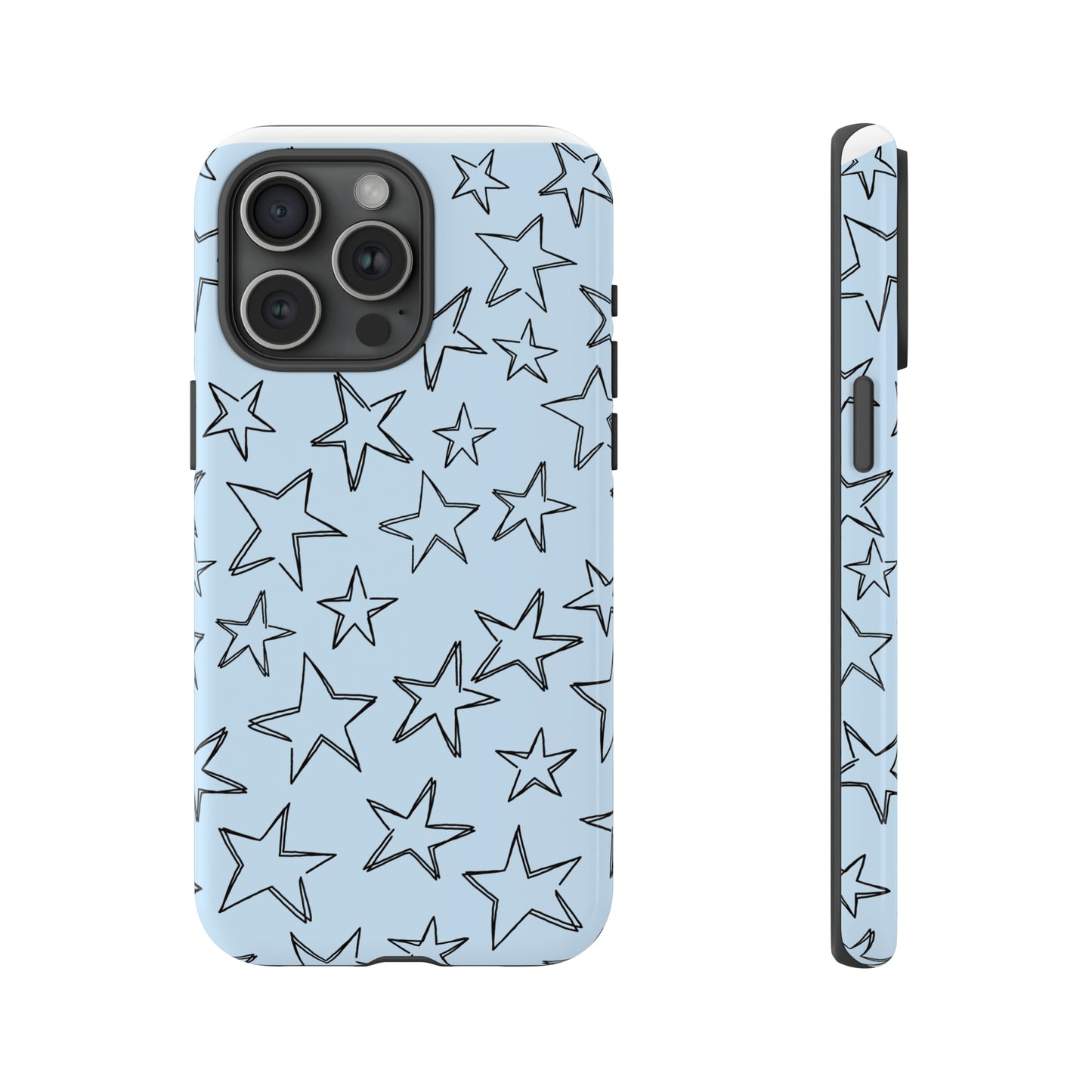 Light Blue Star Case