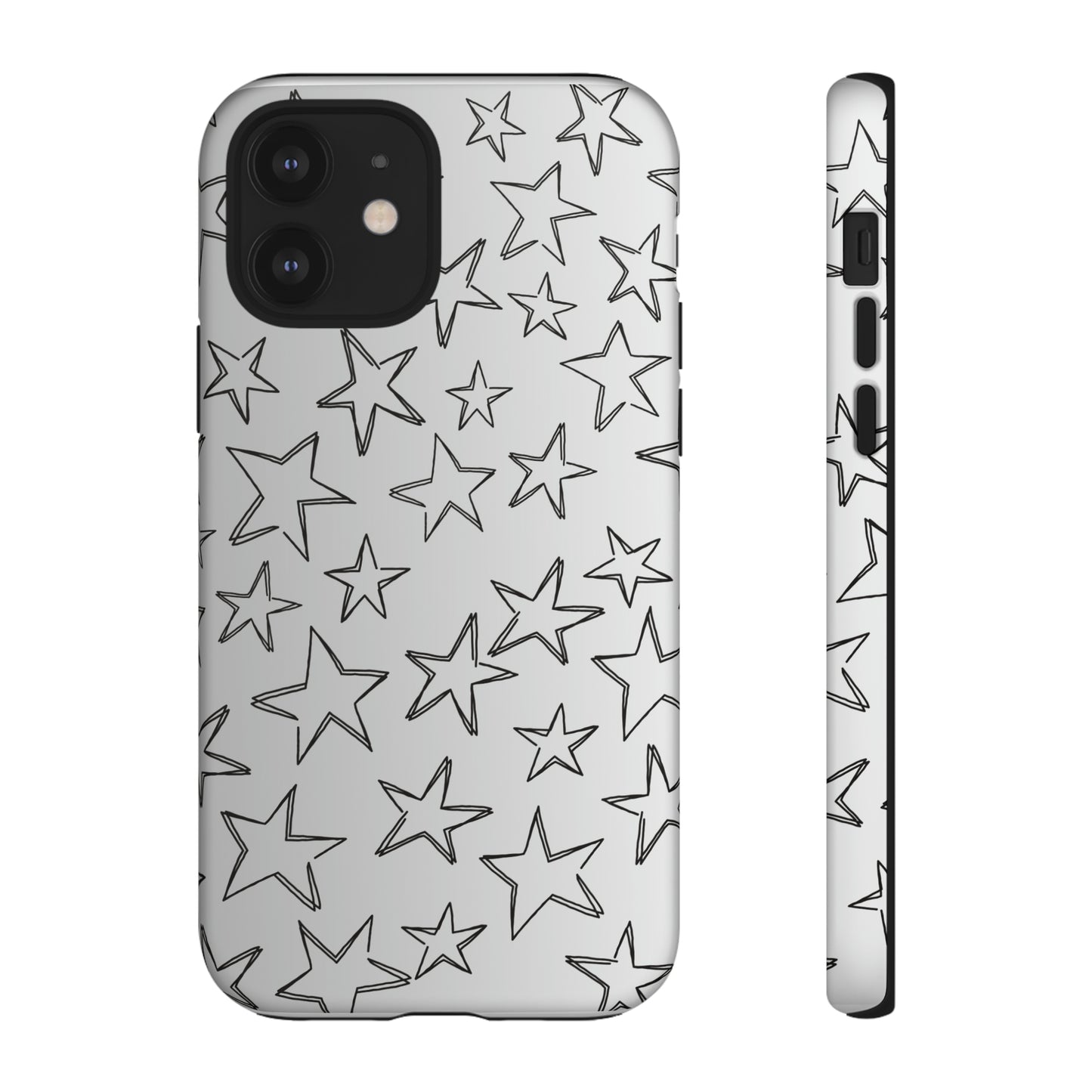 Black to White Fade Star Case