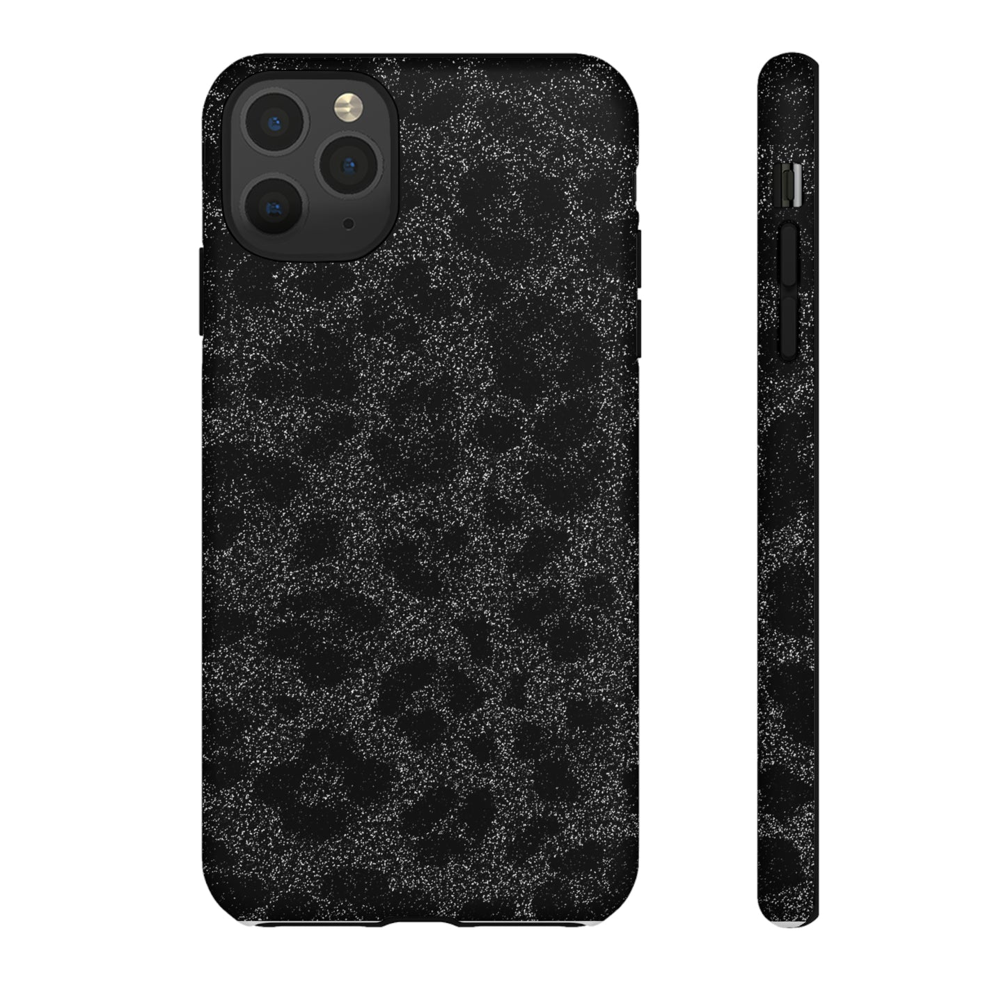 Black Leopard Print Case