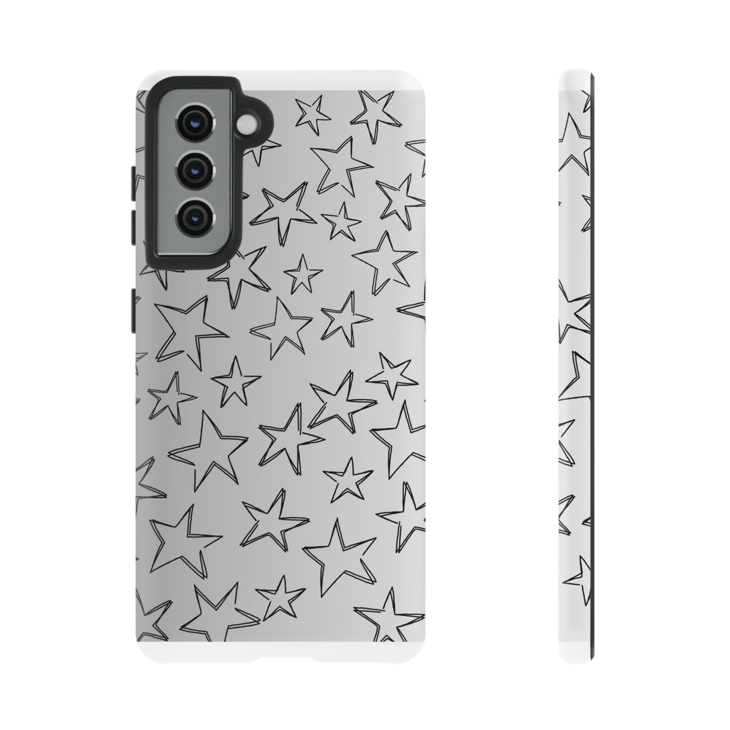 Black to White Fade Star Case