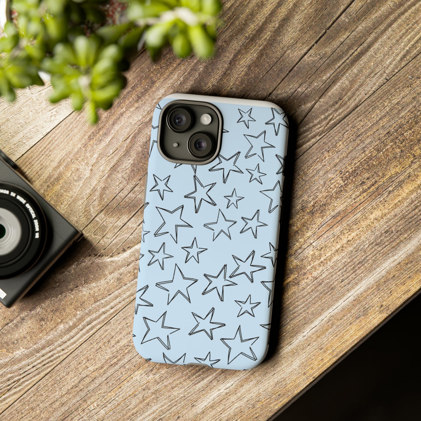 Light Blue Star Case