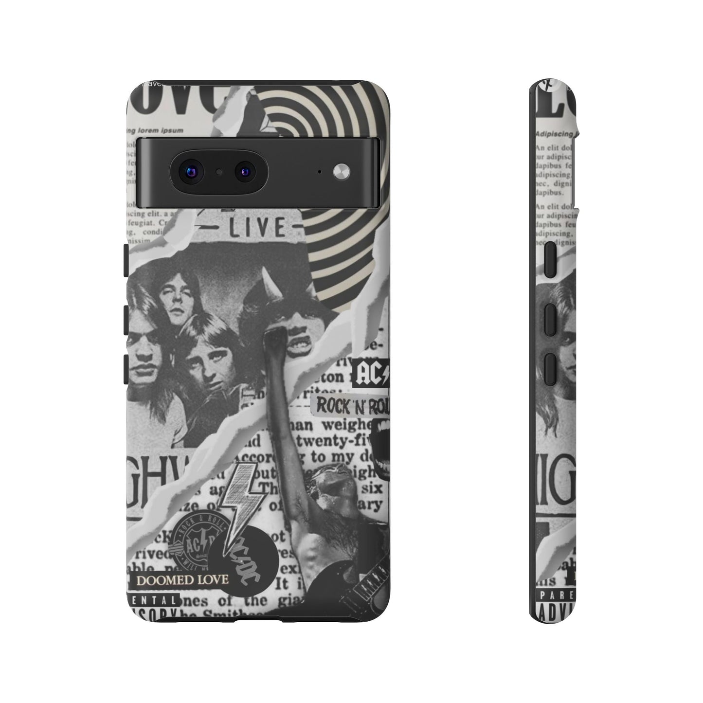 Rock Band Phone Case | Tough Cases, AC/DC Design, Music Lover Gift, Unique Phone Accessory, Birthday Present
