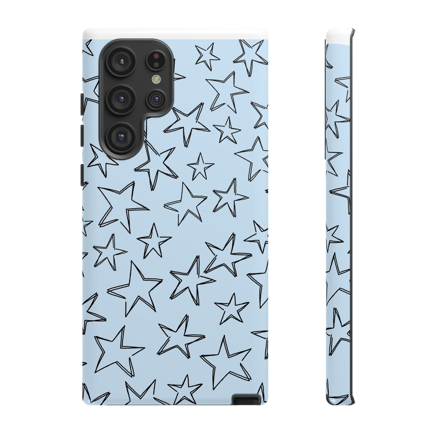 Light Blue Star Case