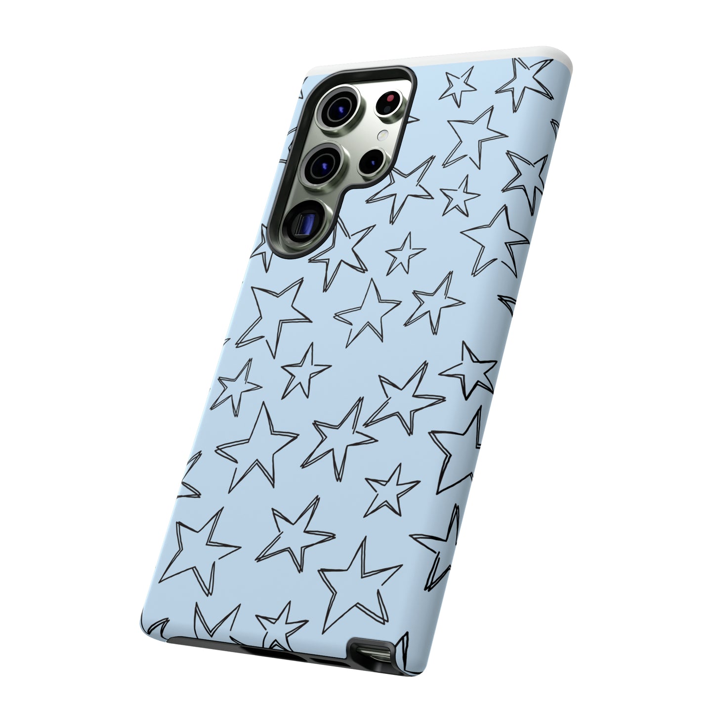 Light Blue Star Case