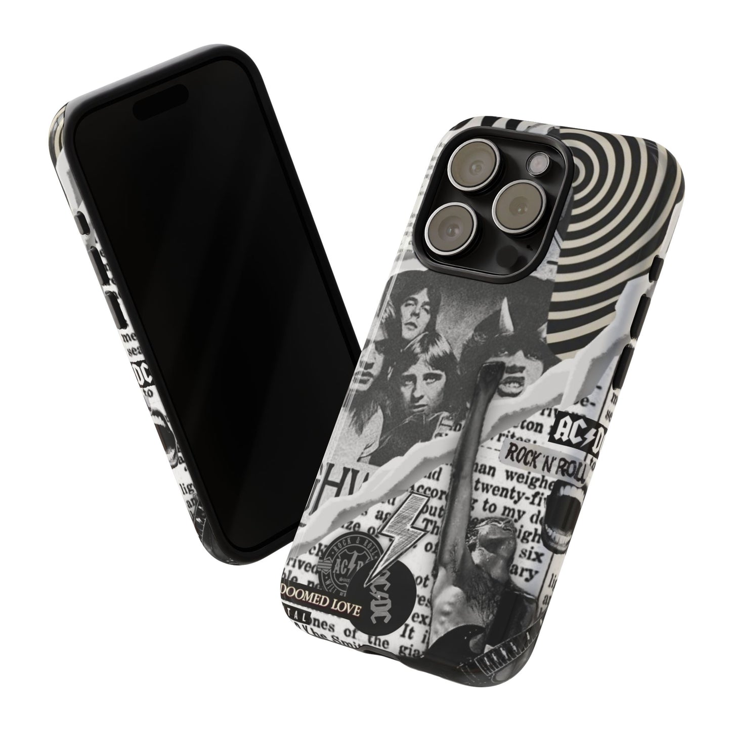 Rock Band Phone Case | Tough Cases, AC/DC Design, Music Lover Gift, Unique Phone Accessory, Birthday Present