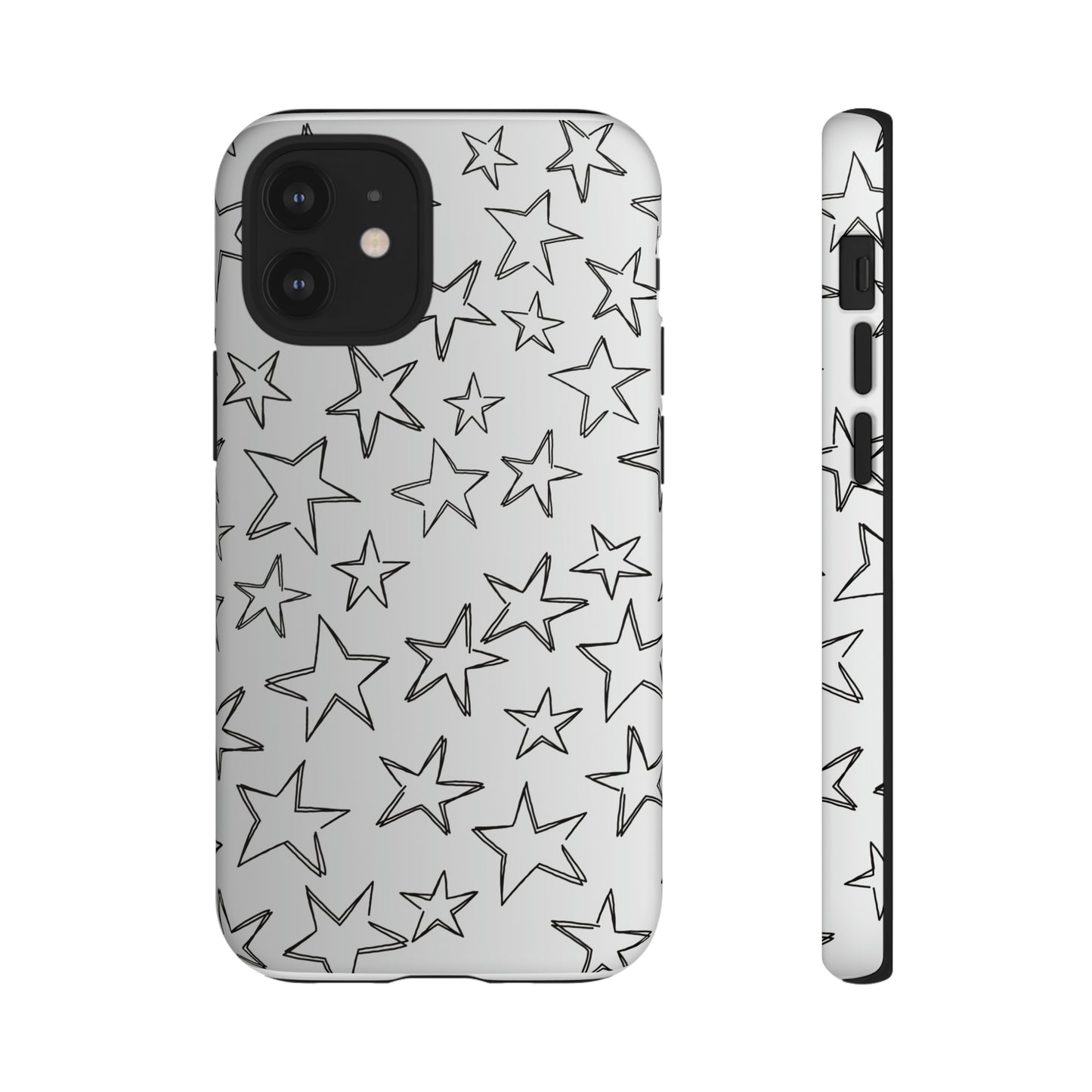 Black to White Fade Star Case
