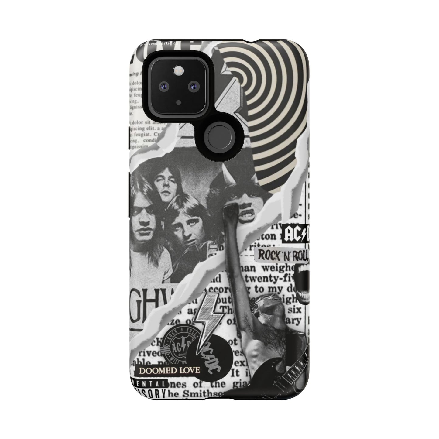 Rock Band Phone Case | Tough Cases, AC/DC Design, Music Lover Gift, Unique Phone Accessory, Birthday Present