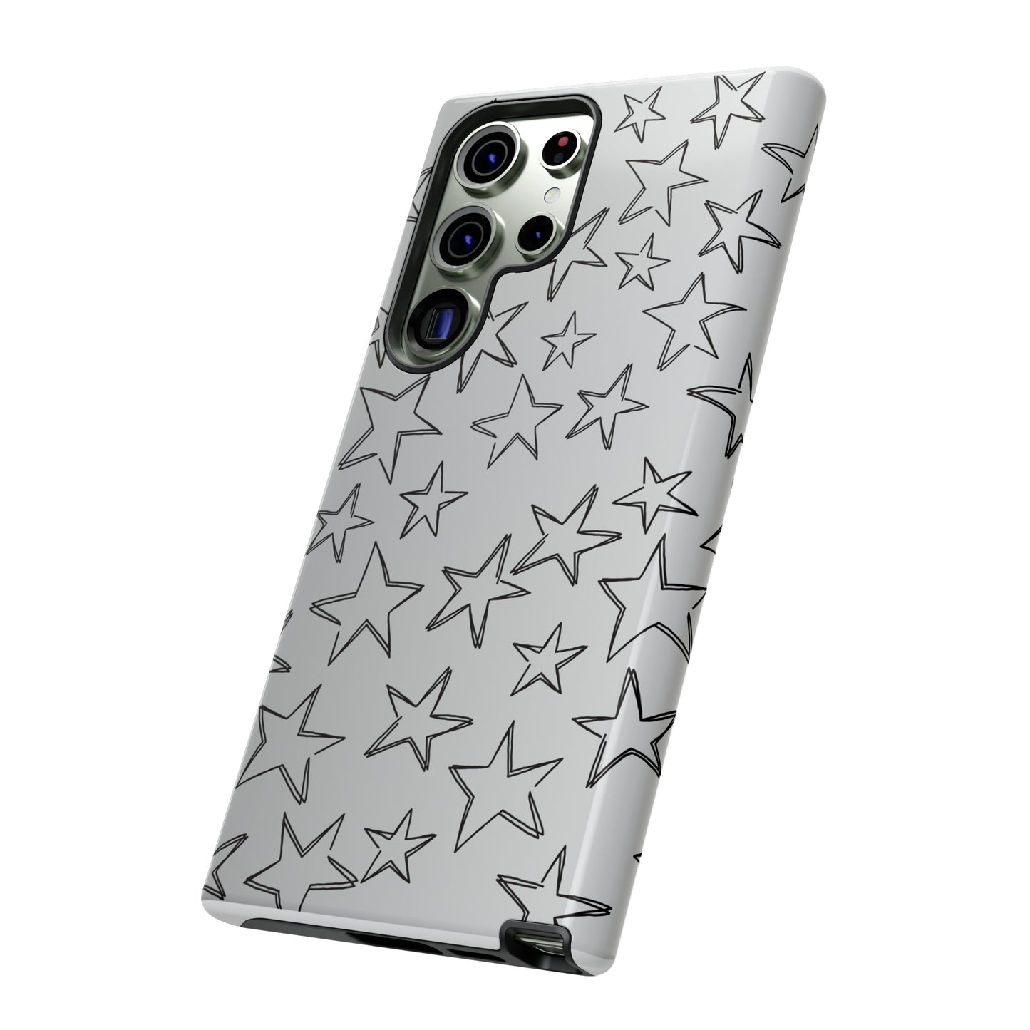 Black to White Fade Star Case