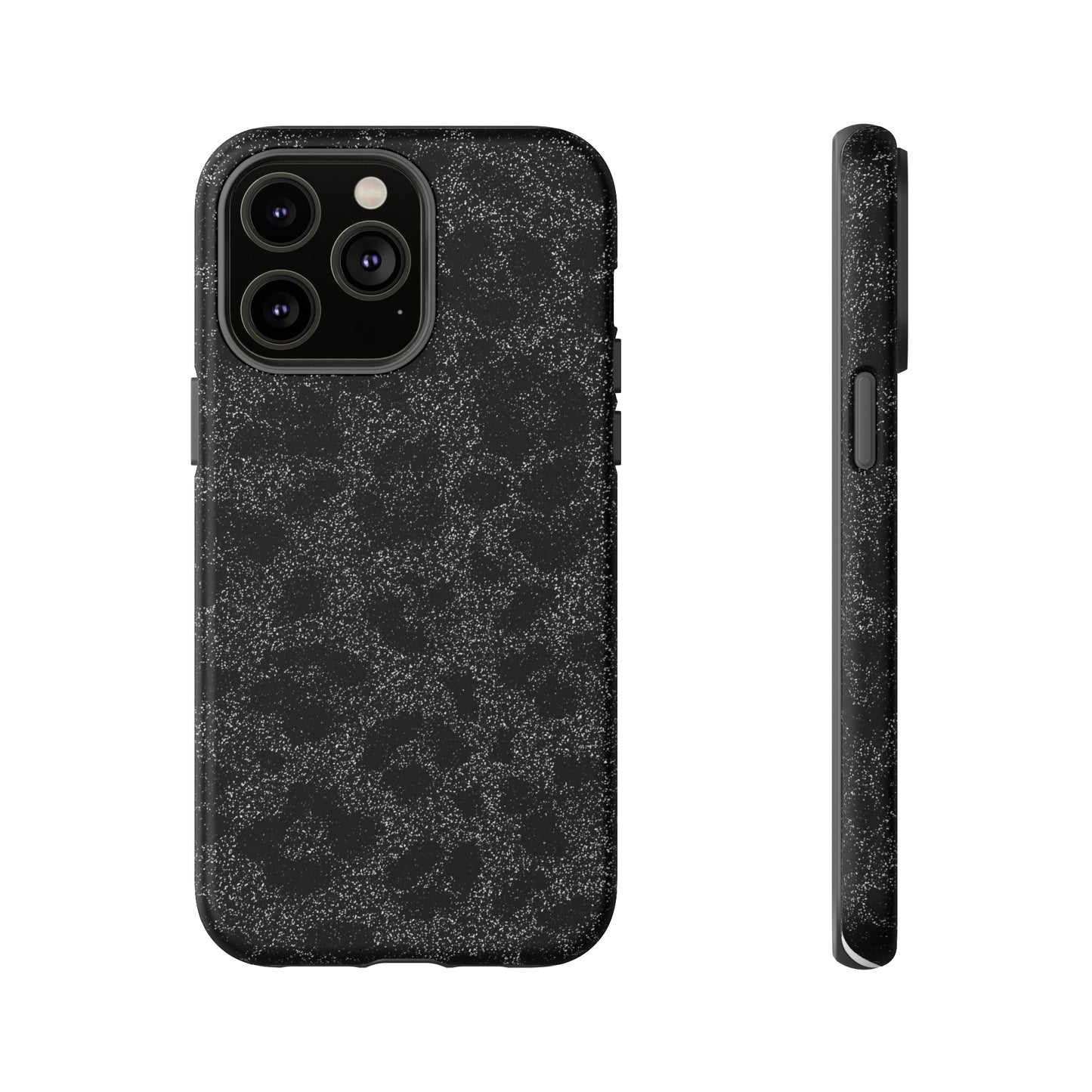 Black Leopard Print Case