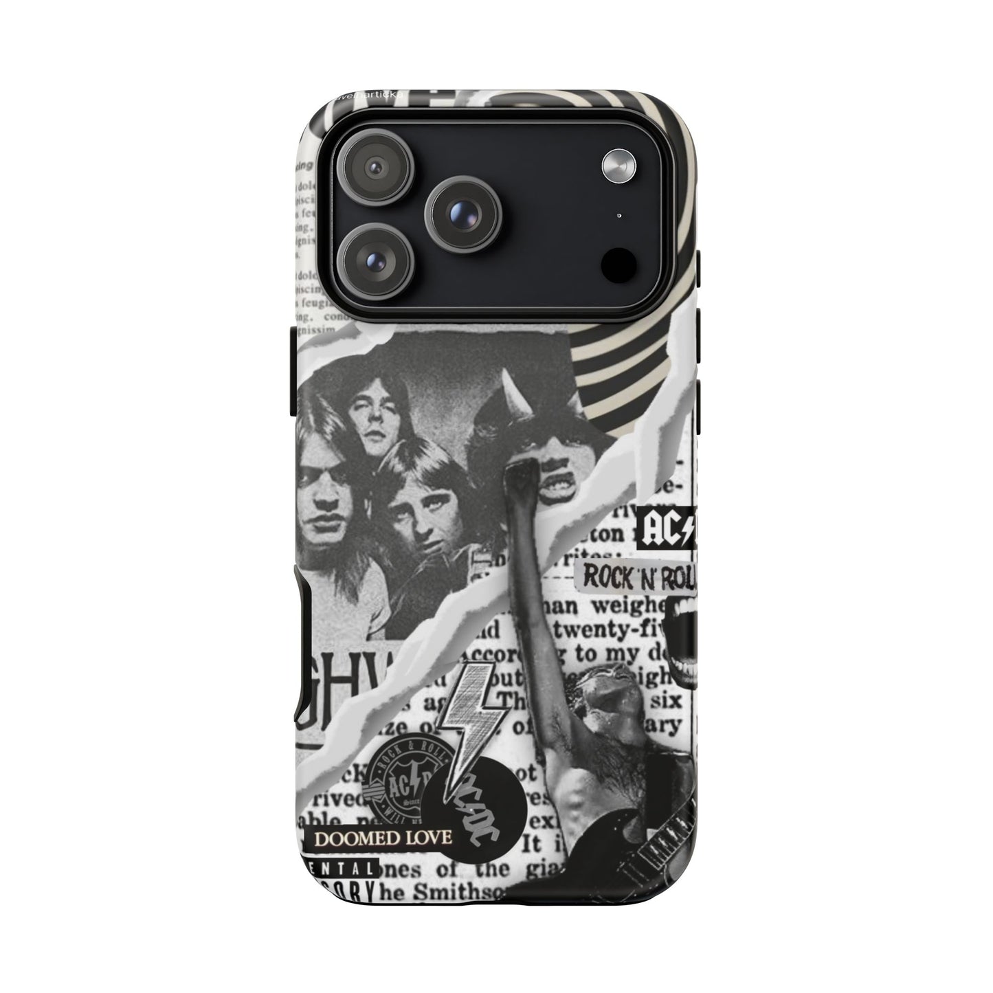 Rock Band Phone Case | Tough Cases, AC/DC Design, Music Lover Gift, Unique Phone Accessory, Birthday Present