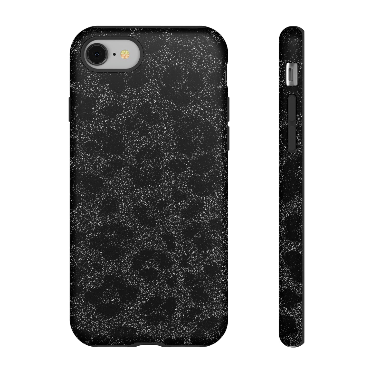 Black Leopard Print Case