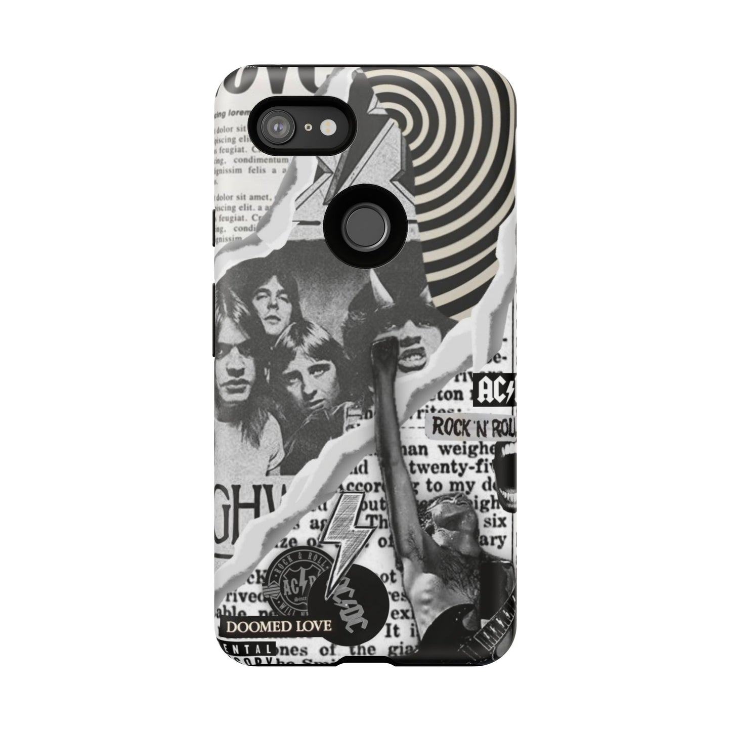 Rock Band Phone Case | Tough Cases, AC/DC Design, Music Lover Gift, Unique Phone Accessory, Birthday Present