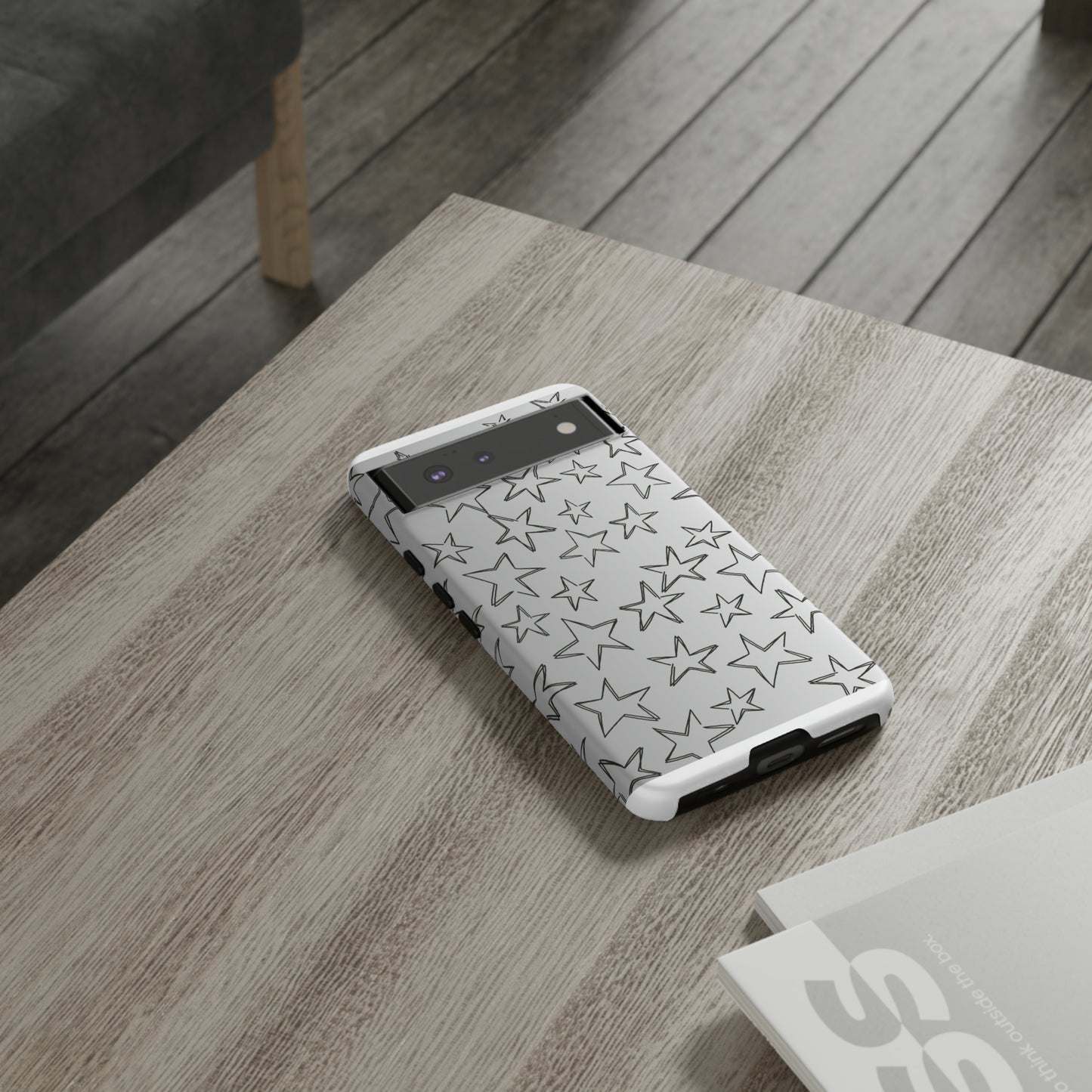 Black to White Fade Star Case