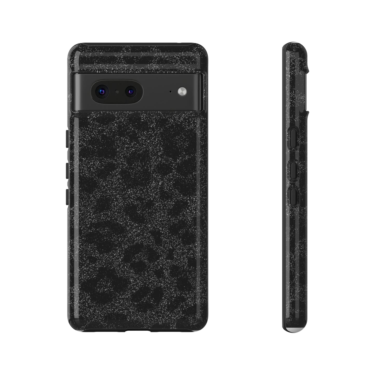 Black Leopard Print Case