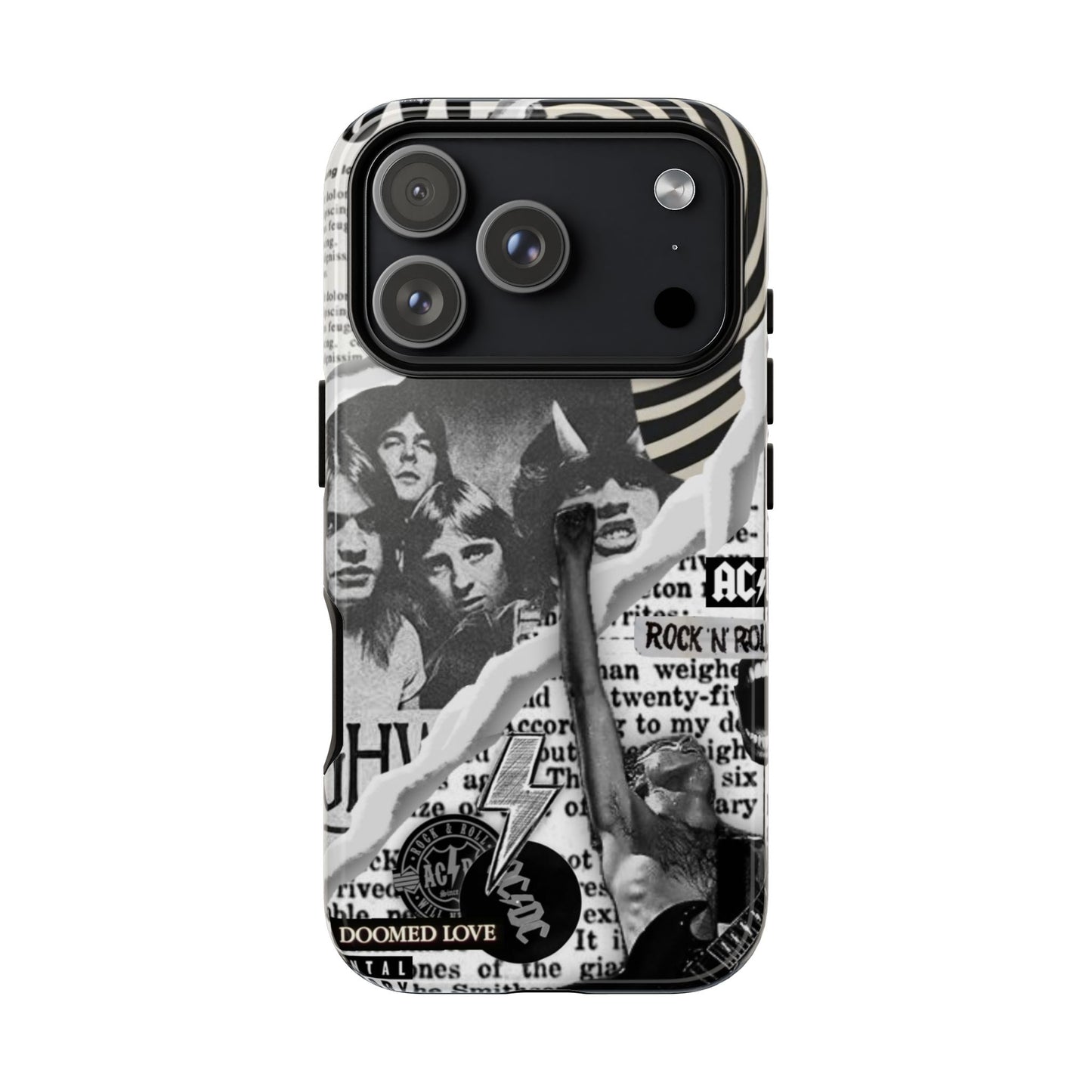 Rock Band Phone Case | Tough Cases, AC/DC Design, Music Lover Gift, Unique Phone Accessory, Birthday Present