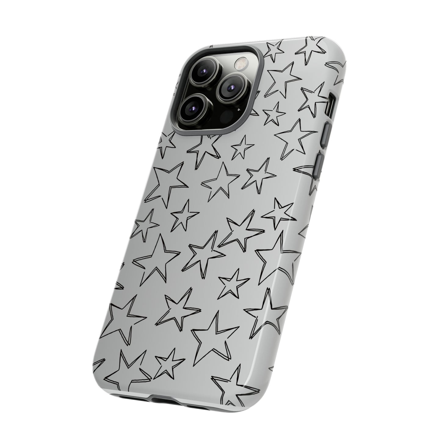 Black to White Fade Star Case