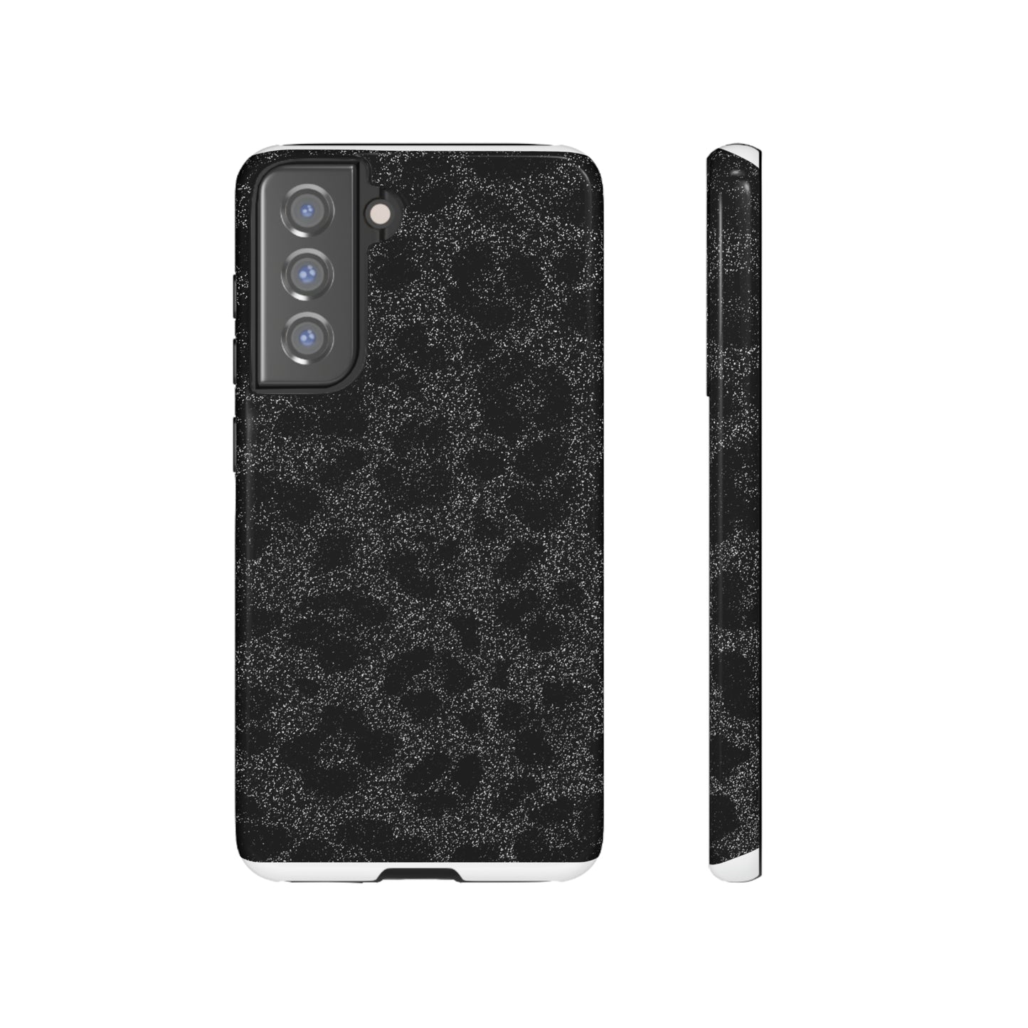 Black Leopard Print Case