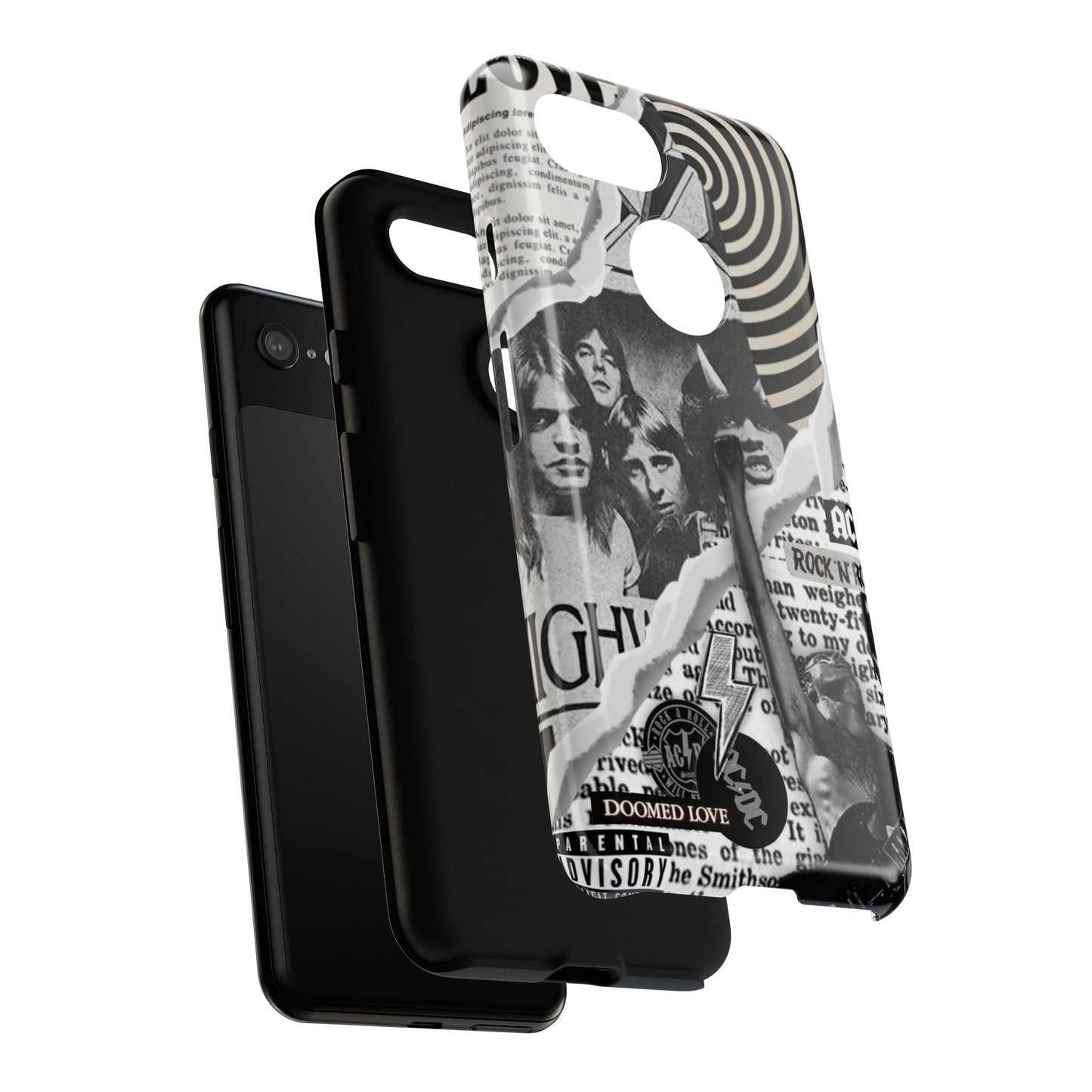 Rock Band Phone Case | Tough Cases, AC/DC Design, Music Lover Gift, Unique Phone Accessory, Birthday Present