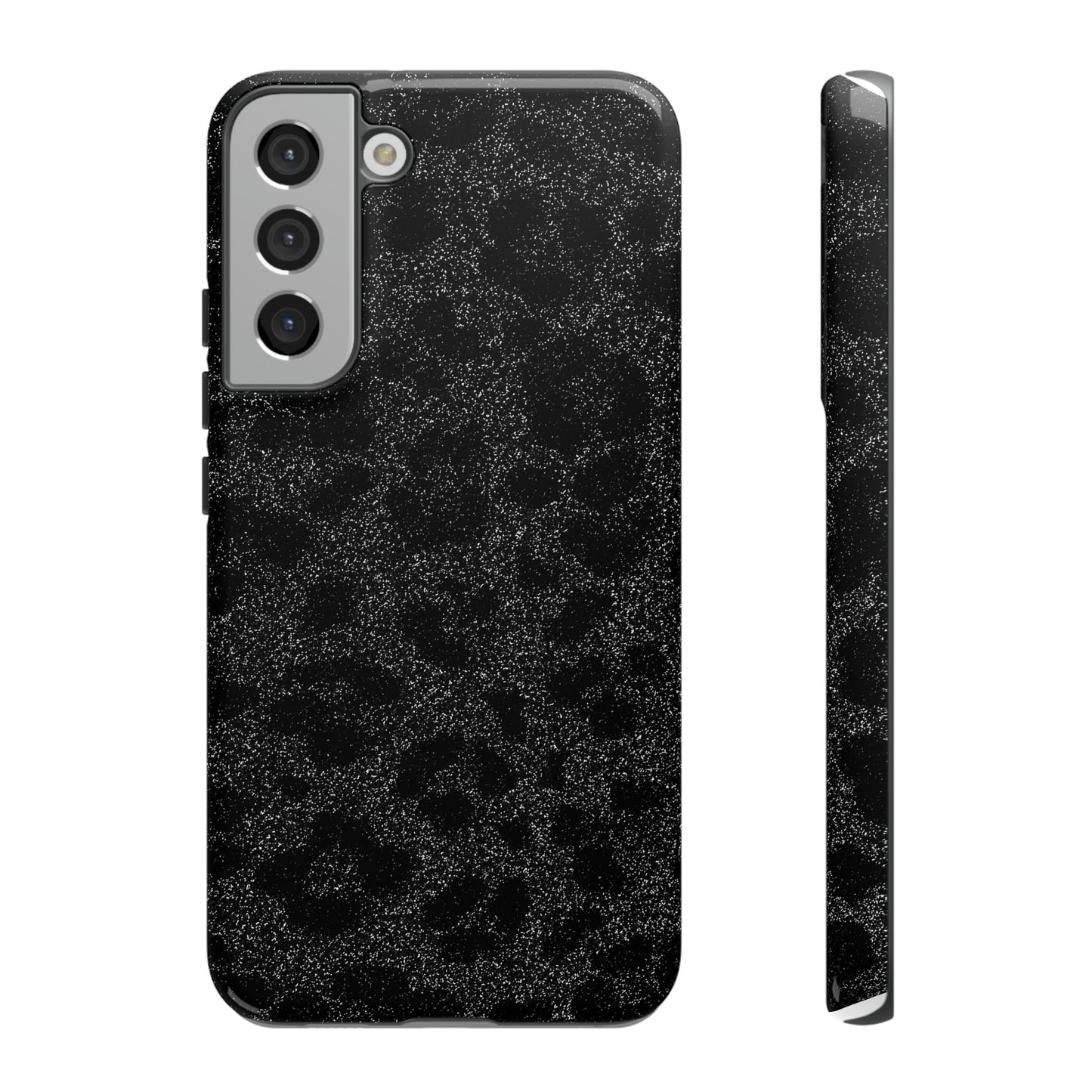 Black Leopard Print Case