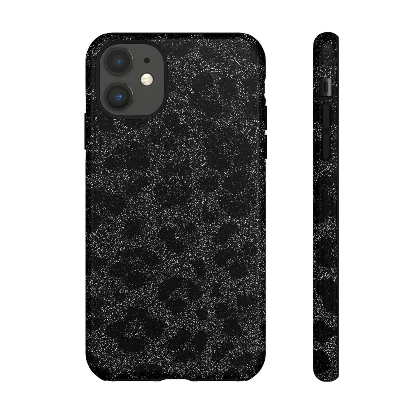 Black Leopard Print Case