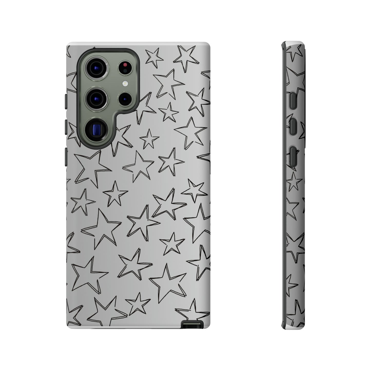 Black to White Fade Star Case