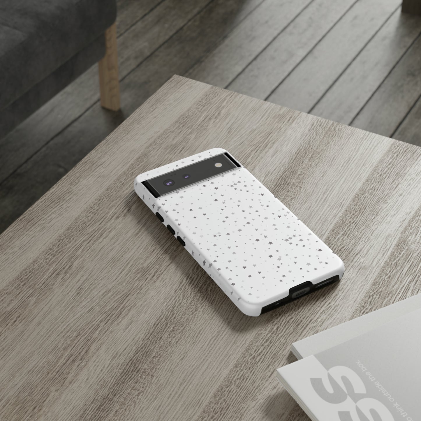White Tiny Stars Case