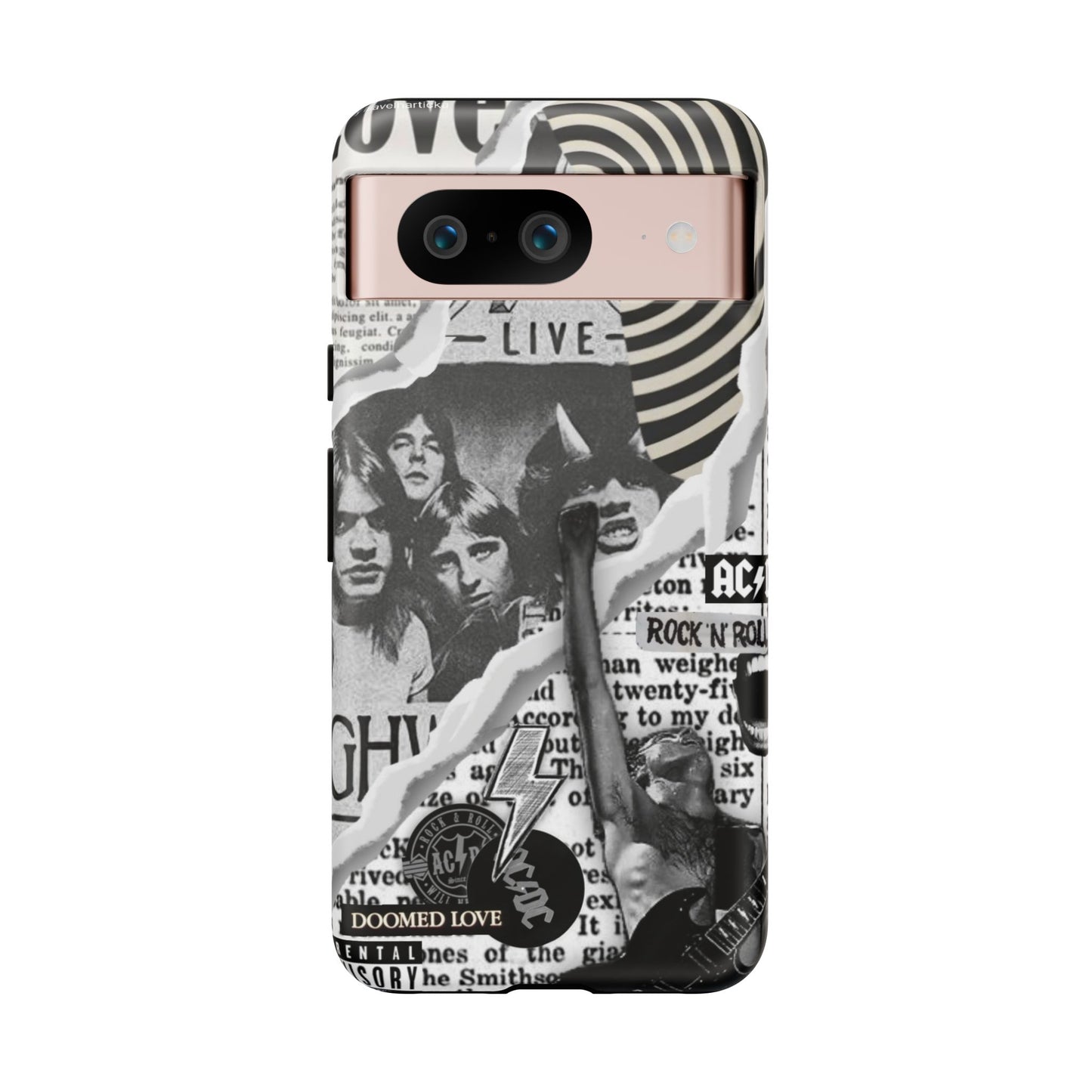 Rock Band Phone Case | Tough Cases, AC/DC Design, Music Lover Gift, Unique Phone Accessory, Birthday Present