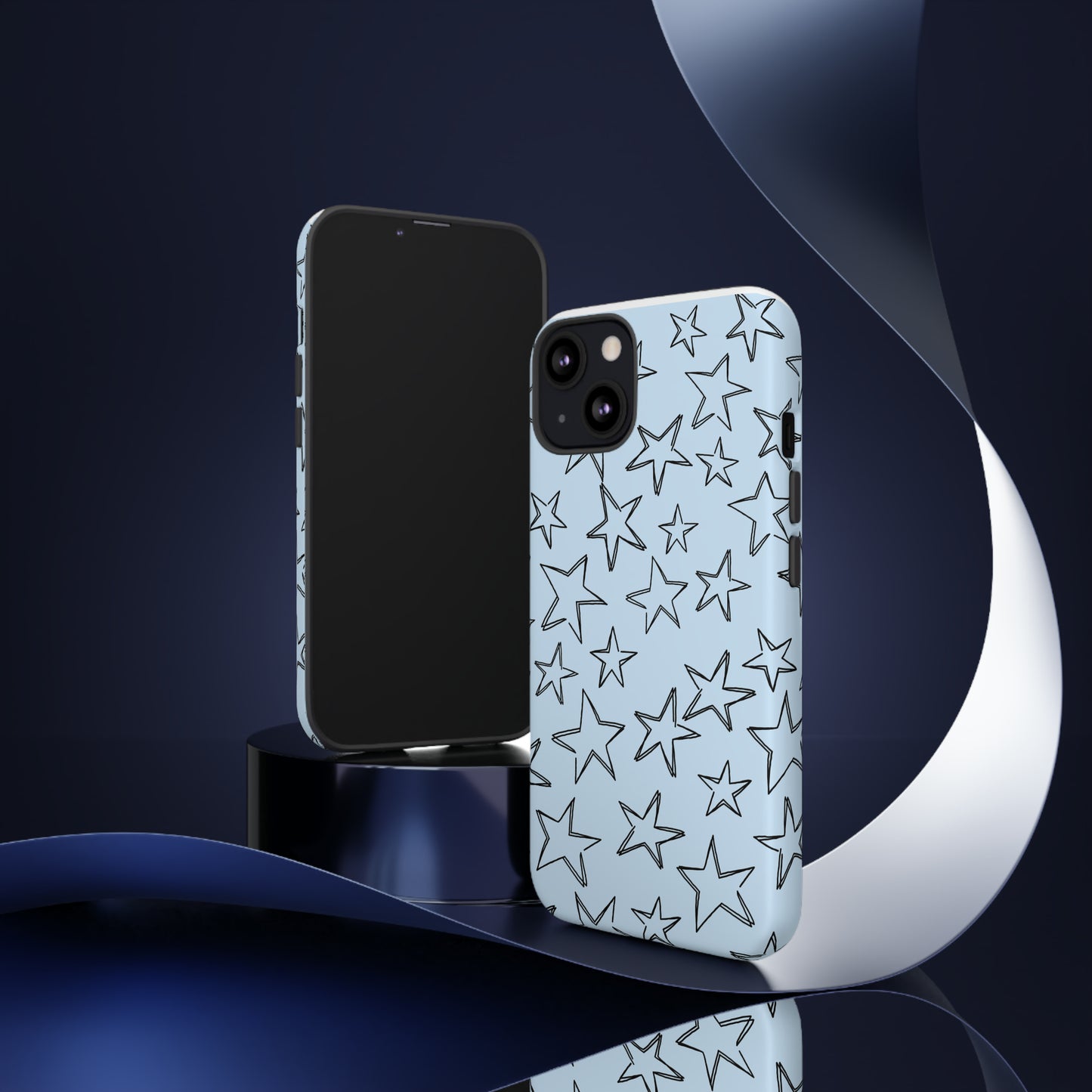 Light Blue Star Case