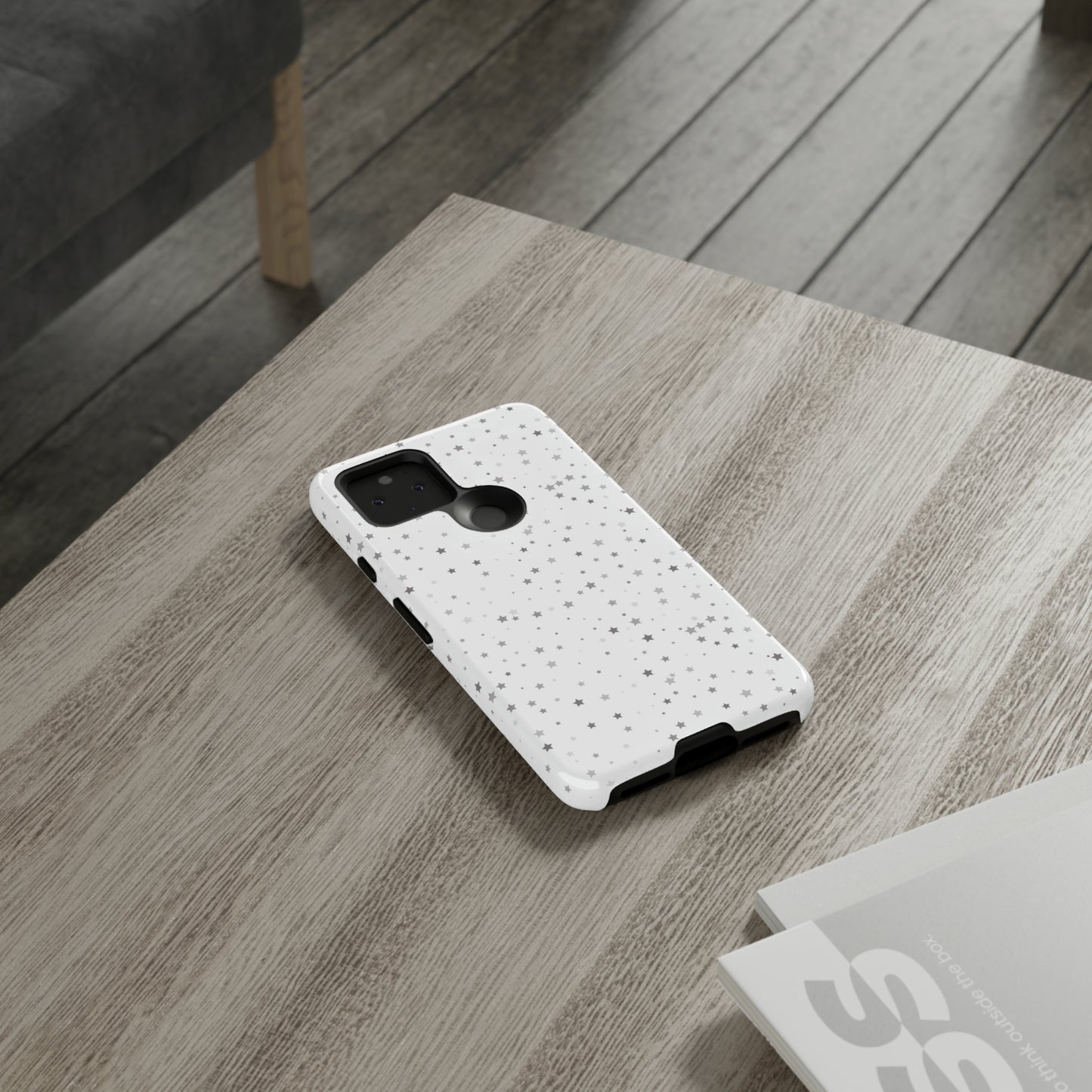 White Tiny Stars Case