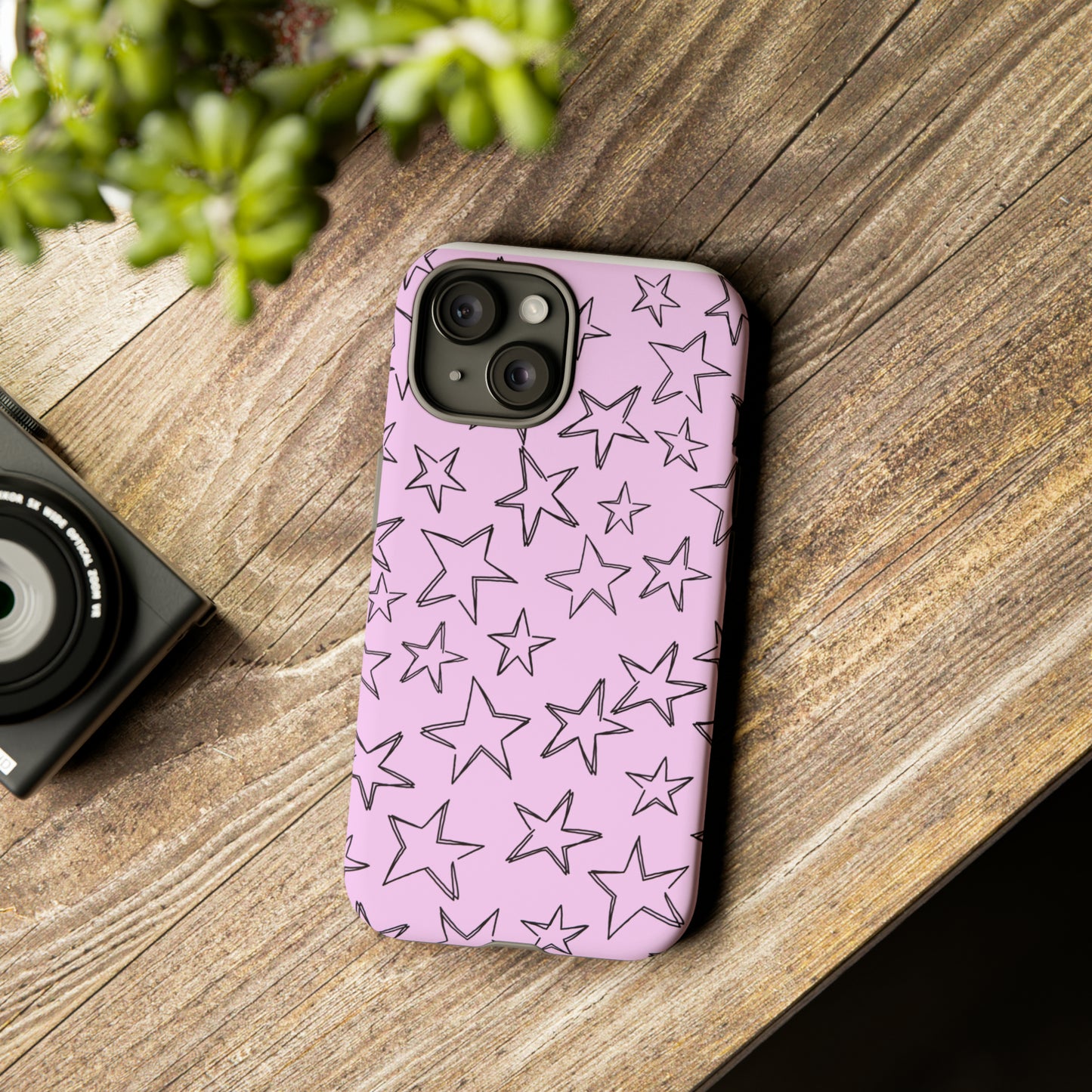 Pink/Purple Star Case