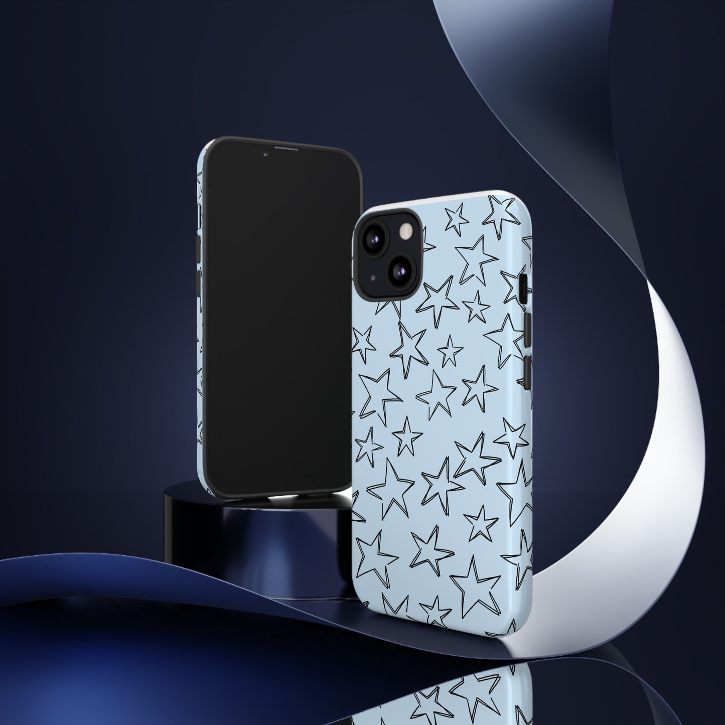 Light Blue Star Case