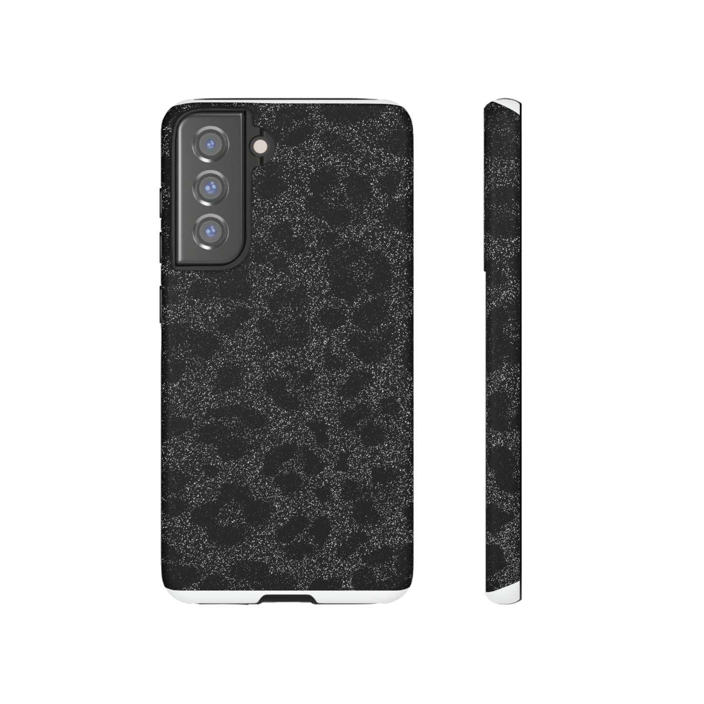 Black Leopard Print Case