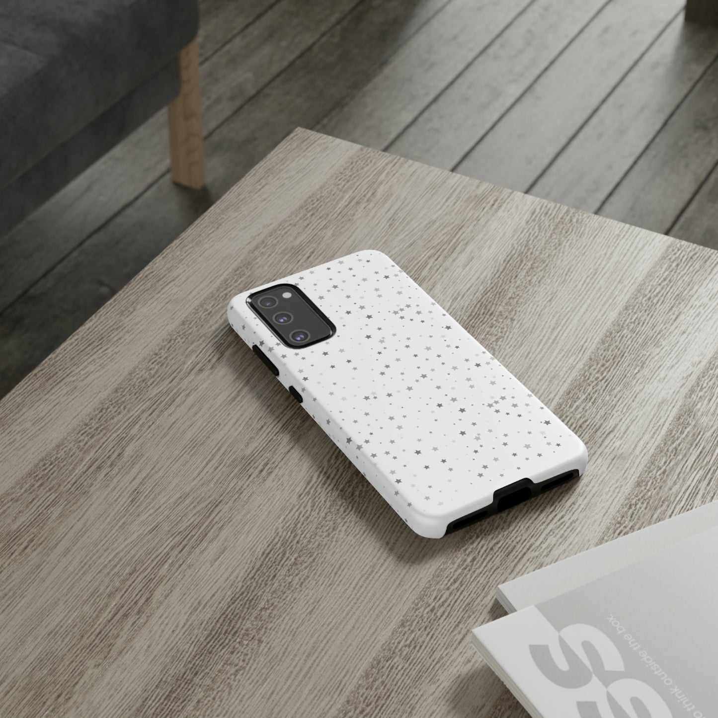 White Tiny Stars Case